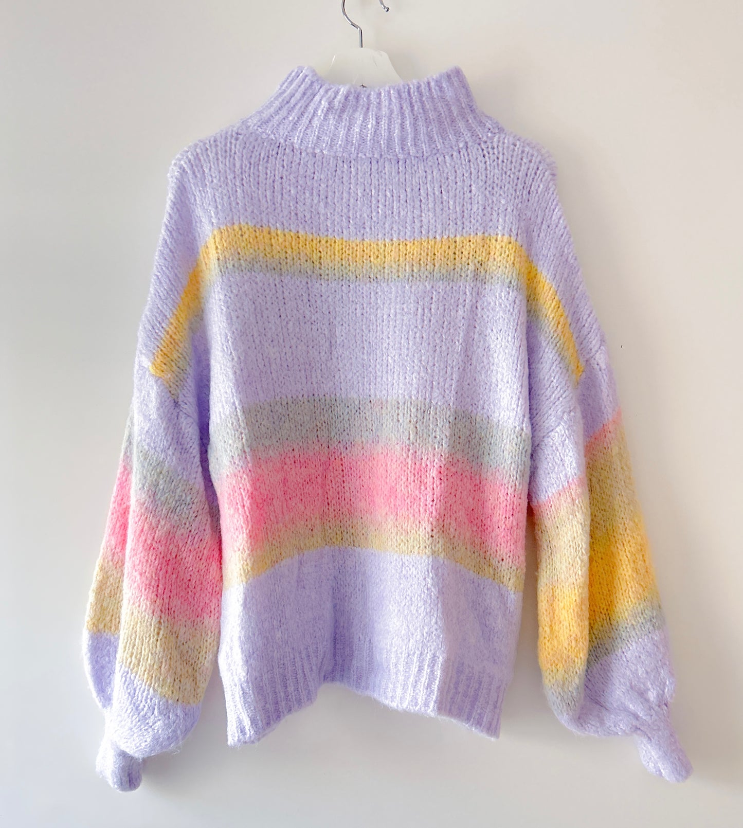 Knitted Turtleneck - Amour Pastel Lilac
