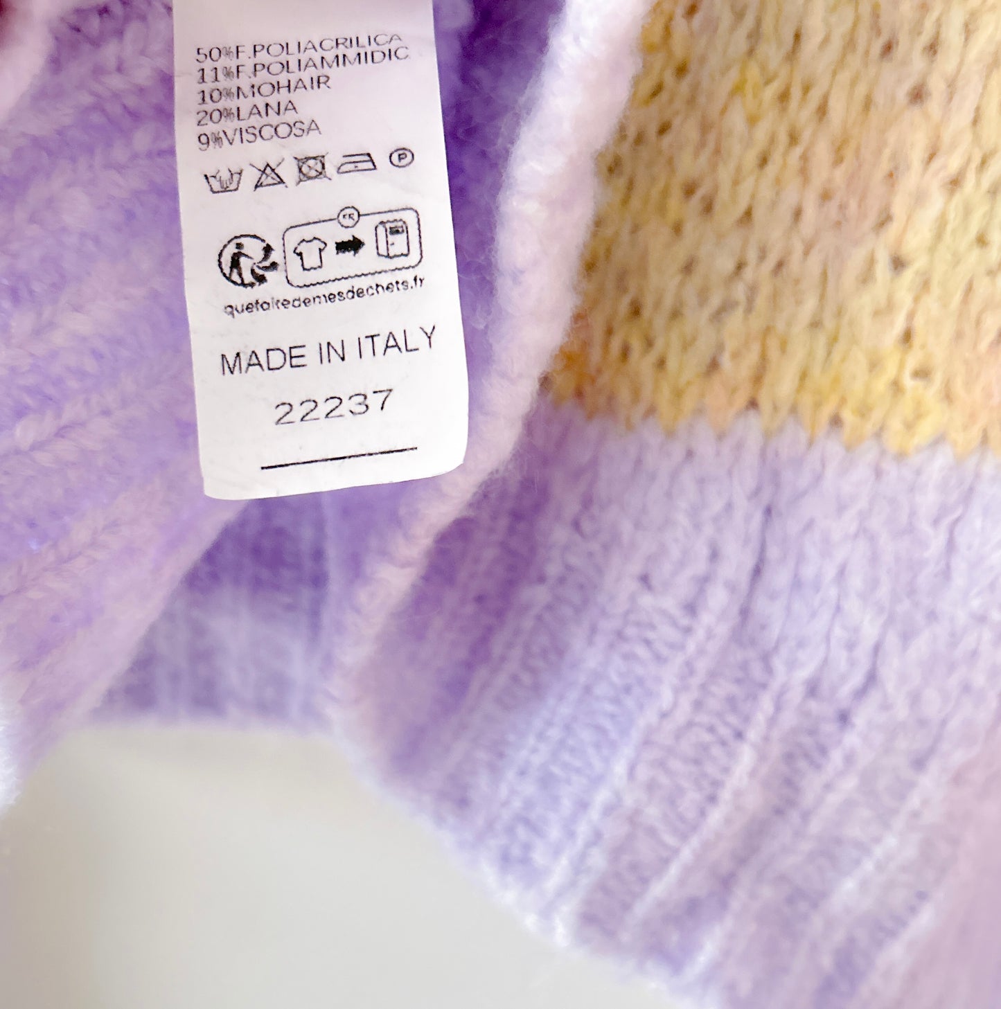 Knitted Turtleneck - Amour Pastel Lilac