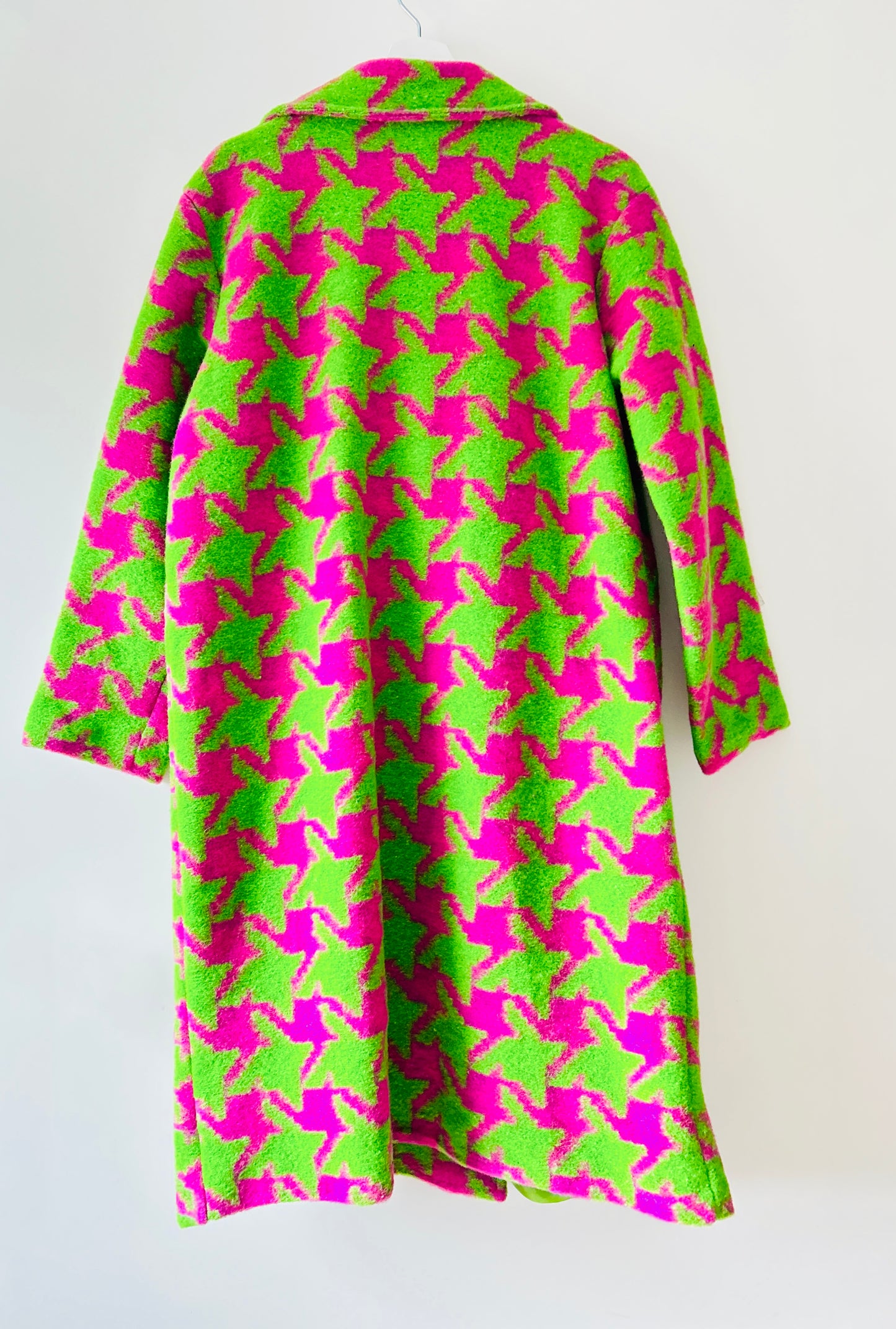 Jas - Eva roze/groen
