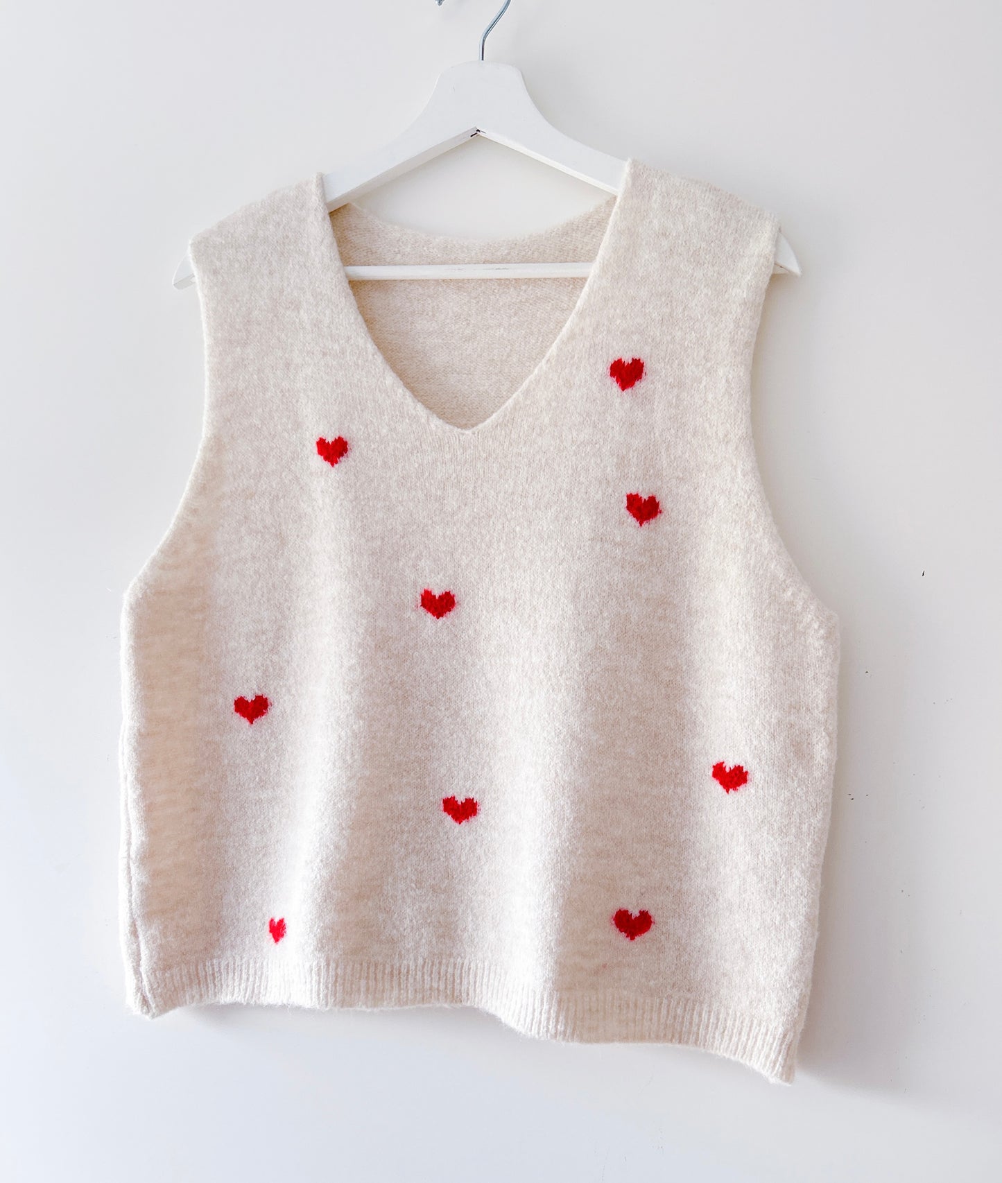 Gilet - Sweet heart creme