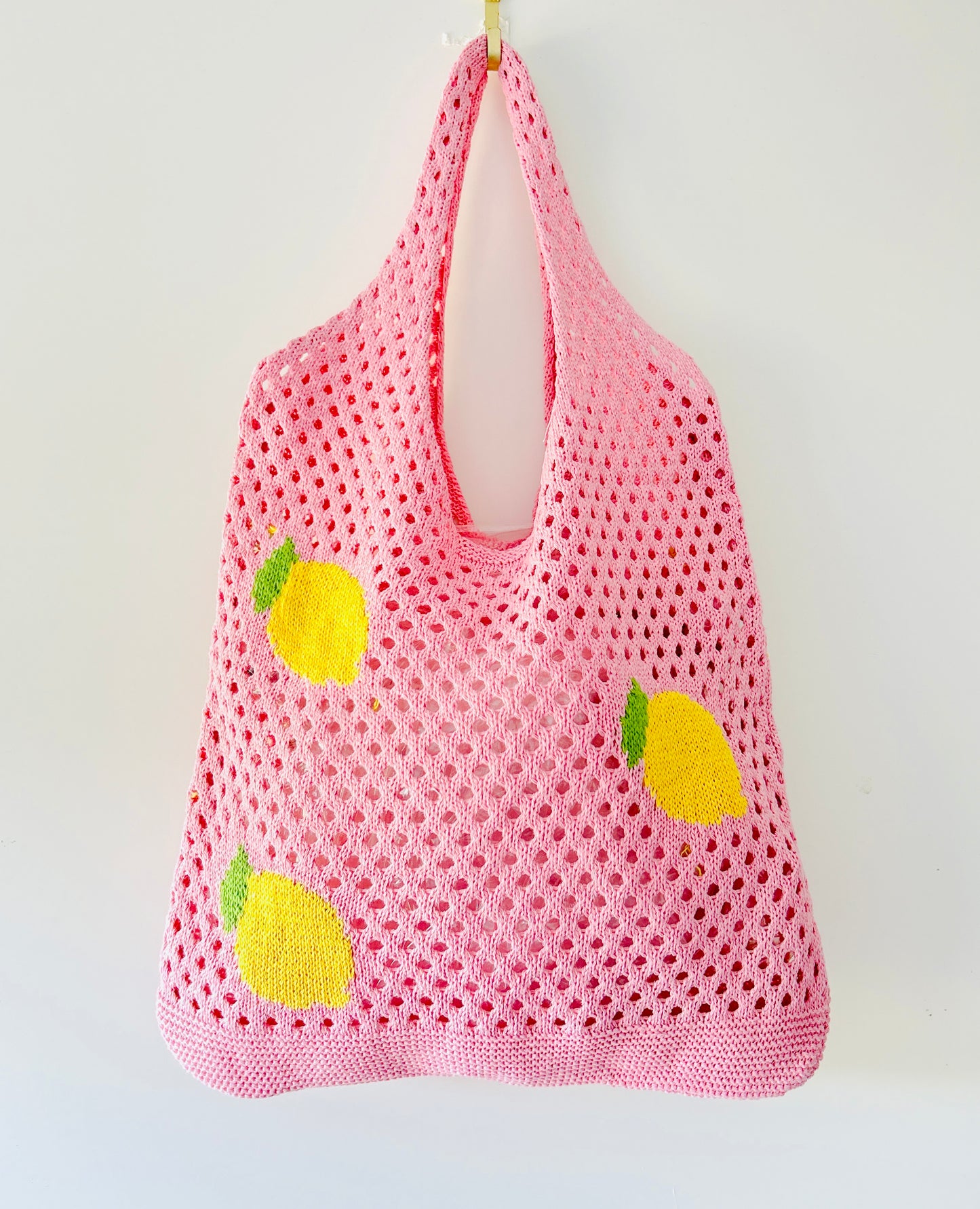 Tas - Crochet Tas Met Citroën Roze