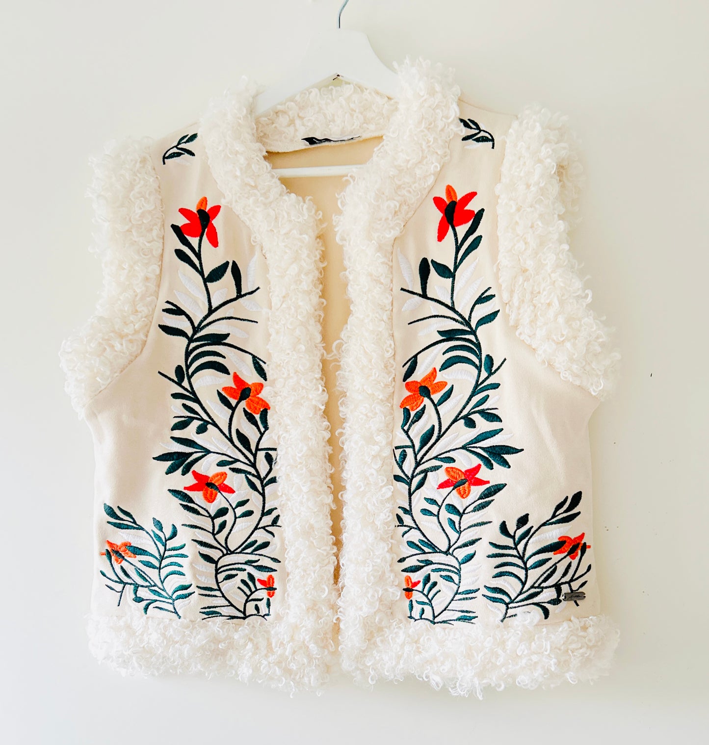 Gilet - March creme/wit