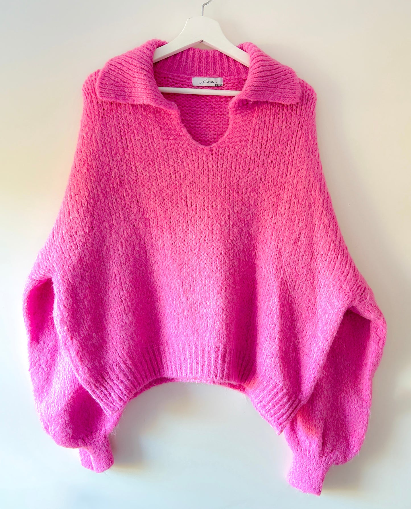 V-hals Trui - Mayla Roze