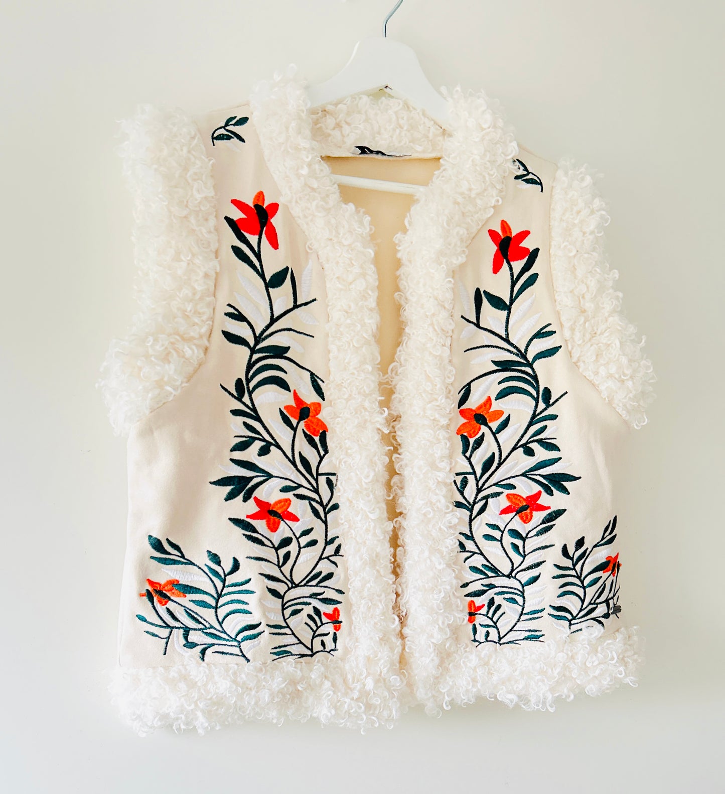 Gilet - March creme/wit