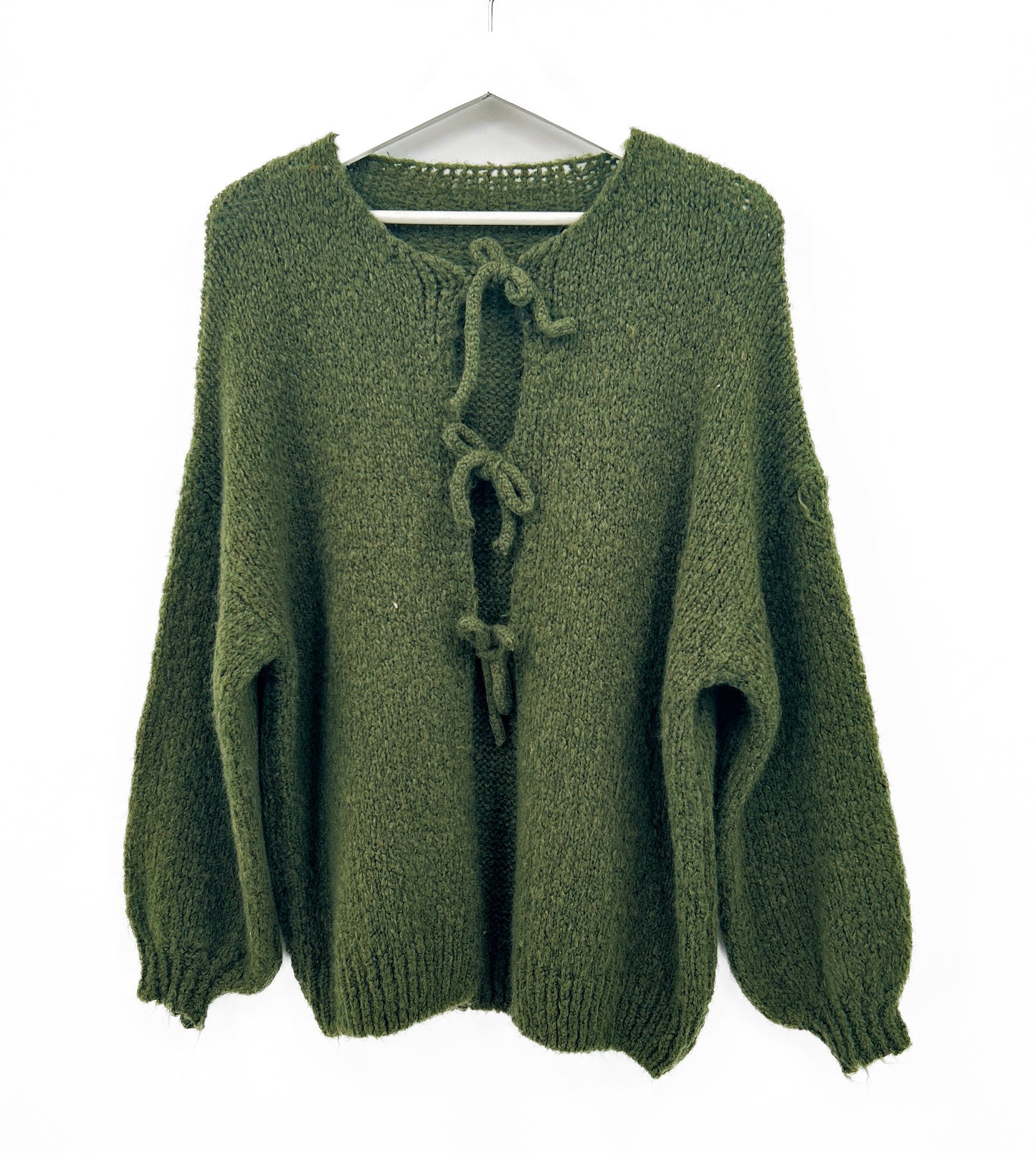 Knitted Vest - Elsa khaki