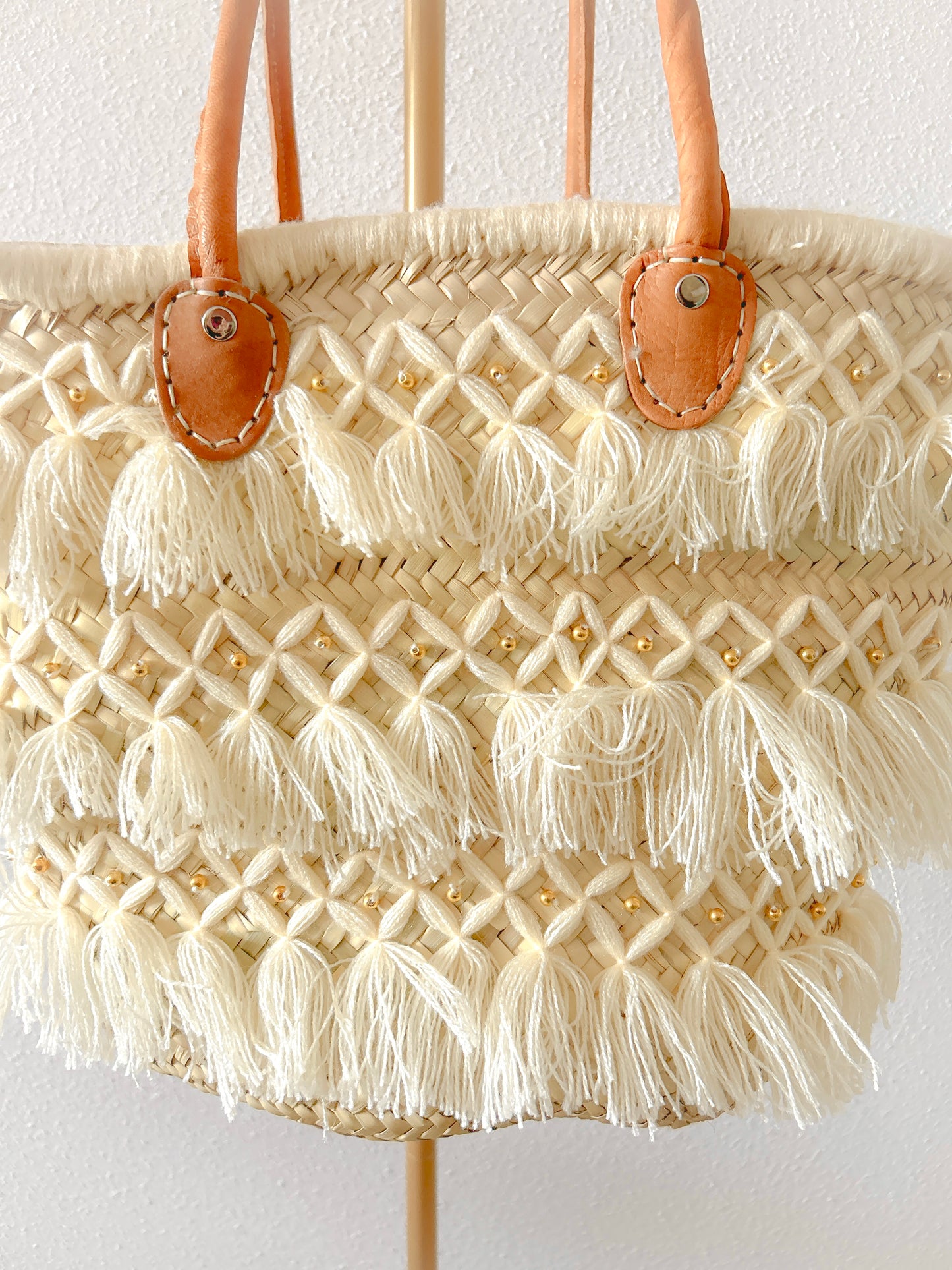 Pearl boho strandtas