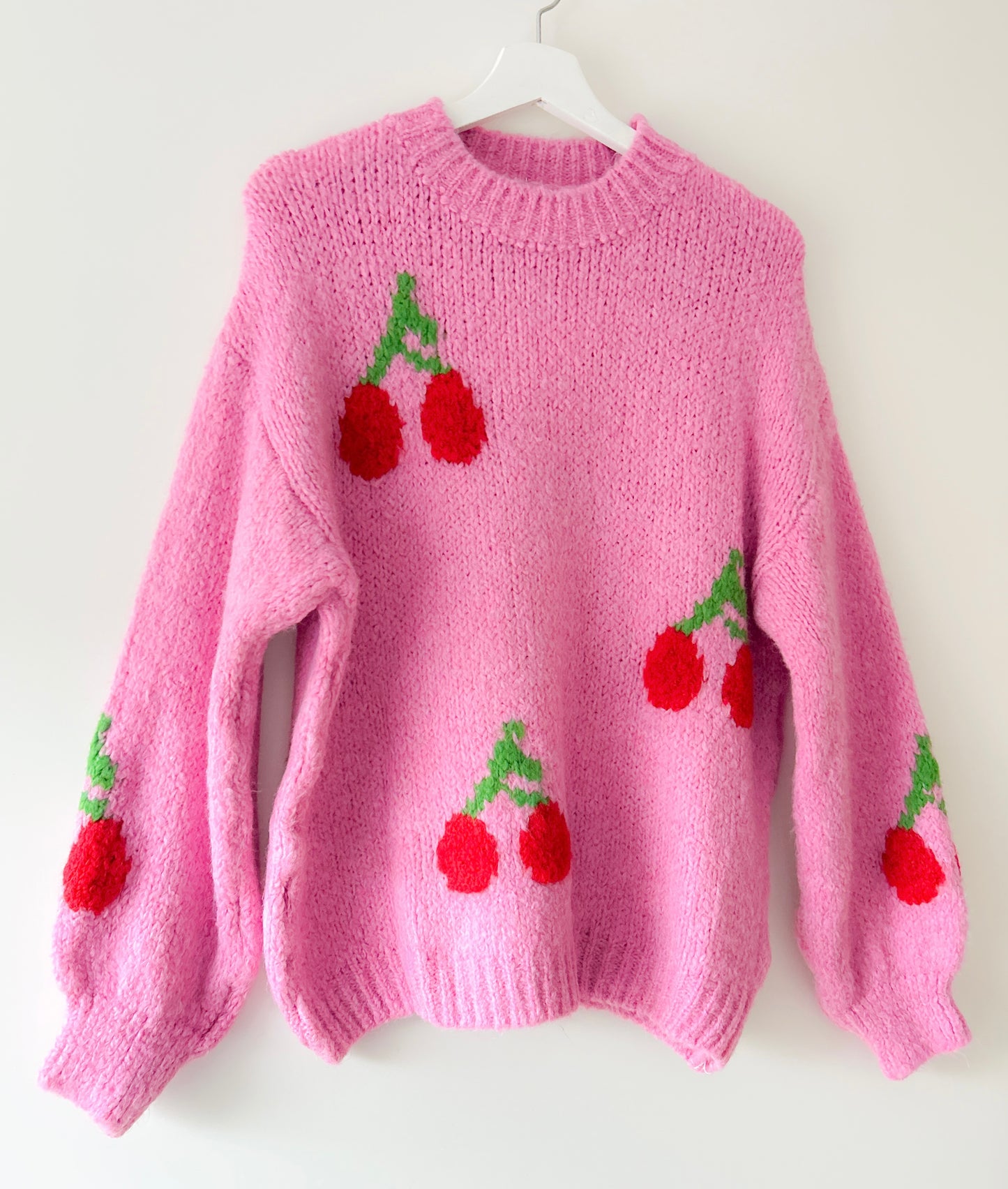 Trui - Kersen roze