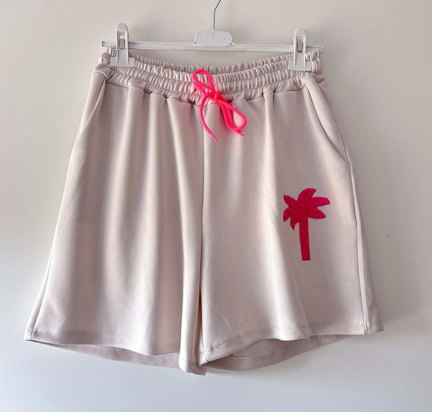 Tweedelig set - palmtree beige