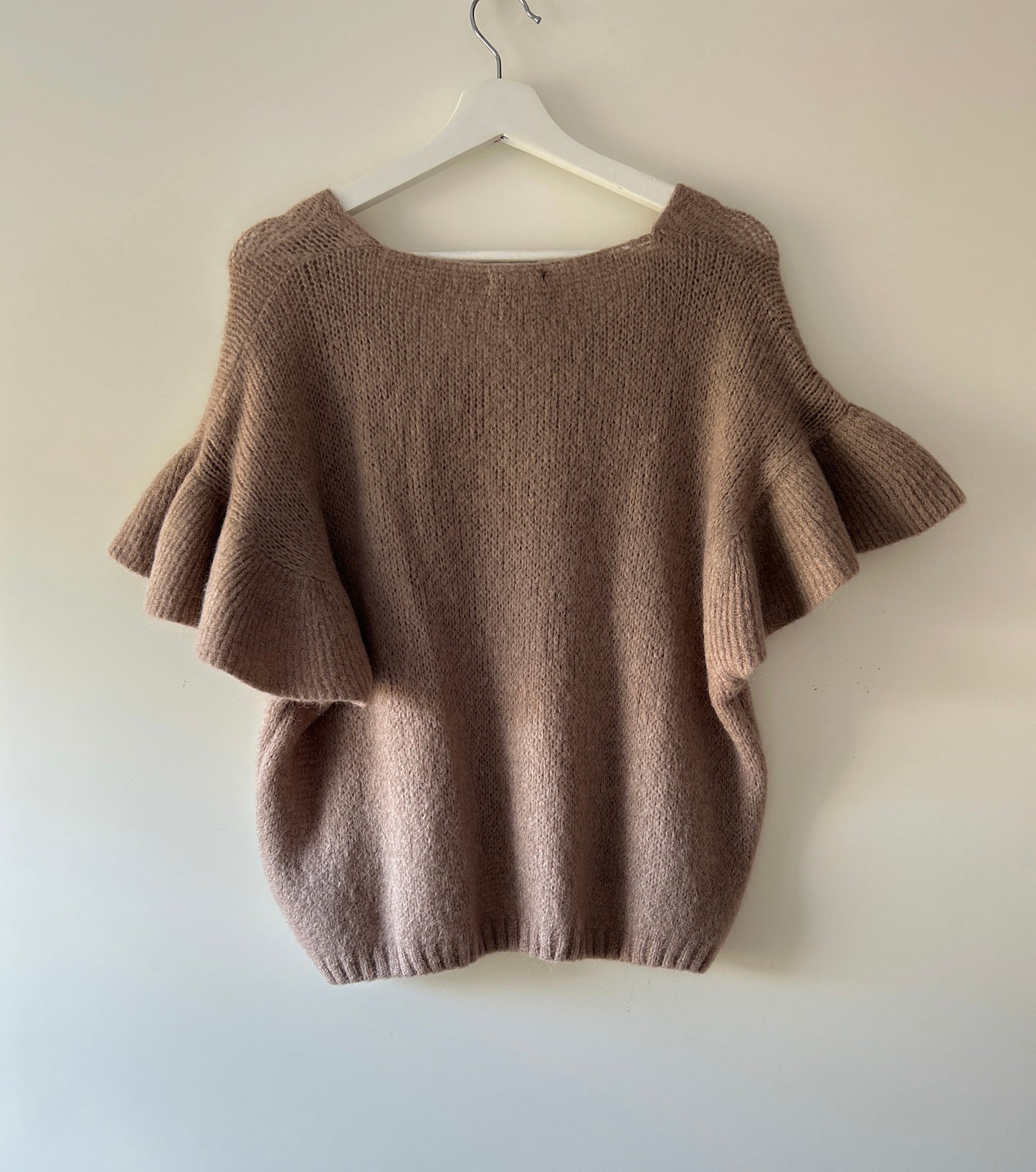 Sweater s/s - Eefje brown