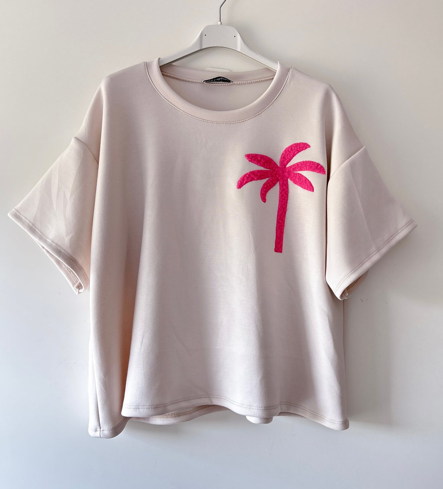 Tweedelig set - palmtree beige