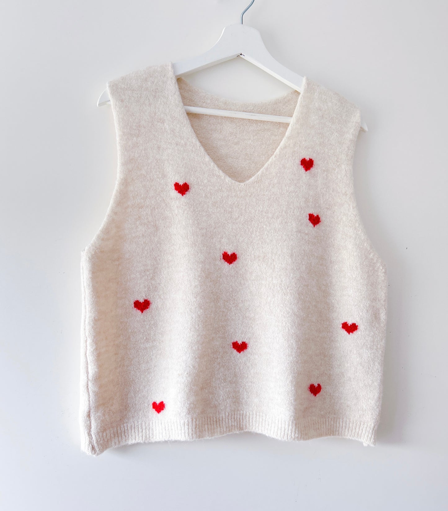 Gilet - Sweet heart creme