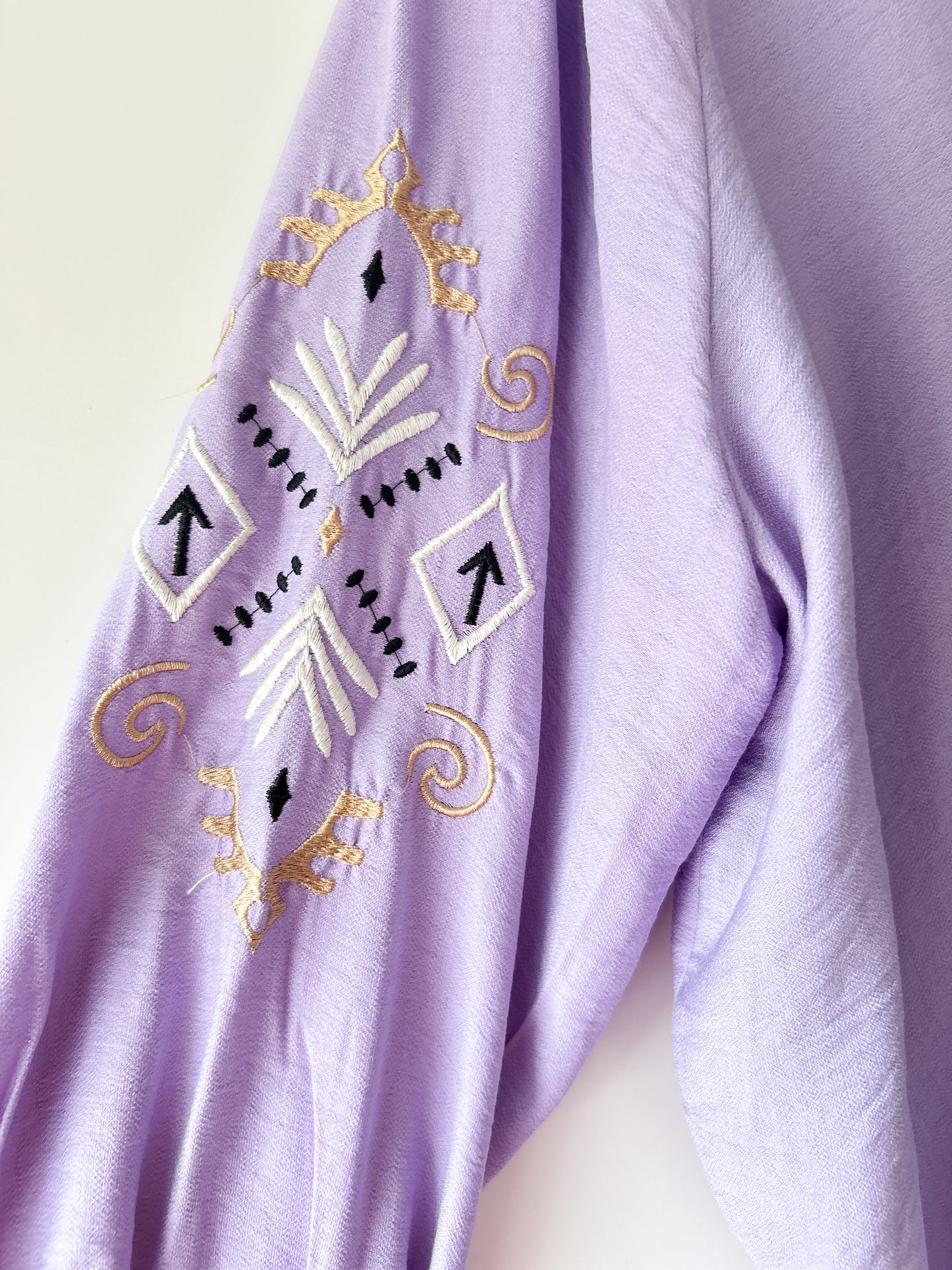 Blouse - boho summer lila