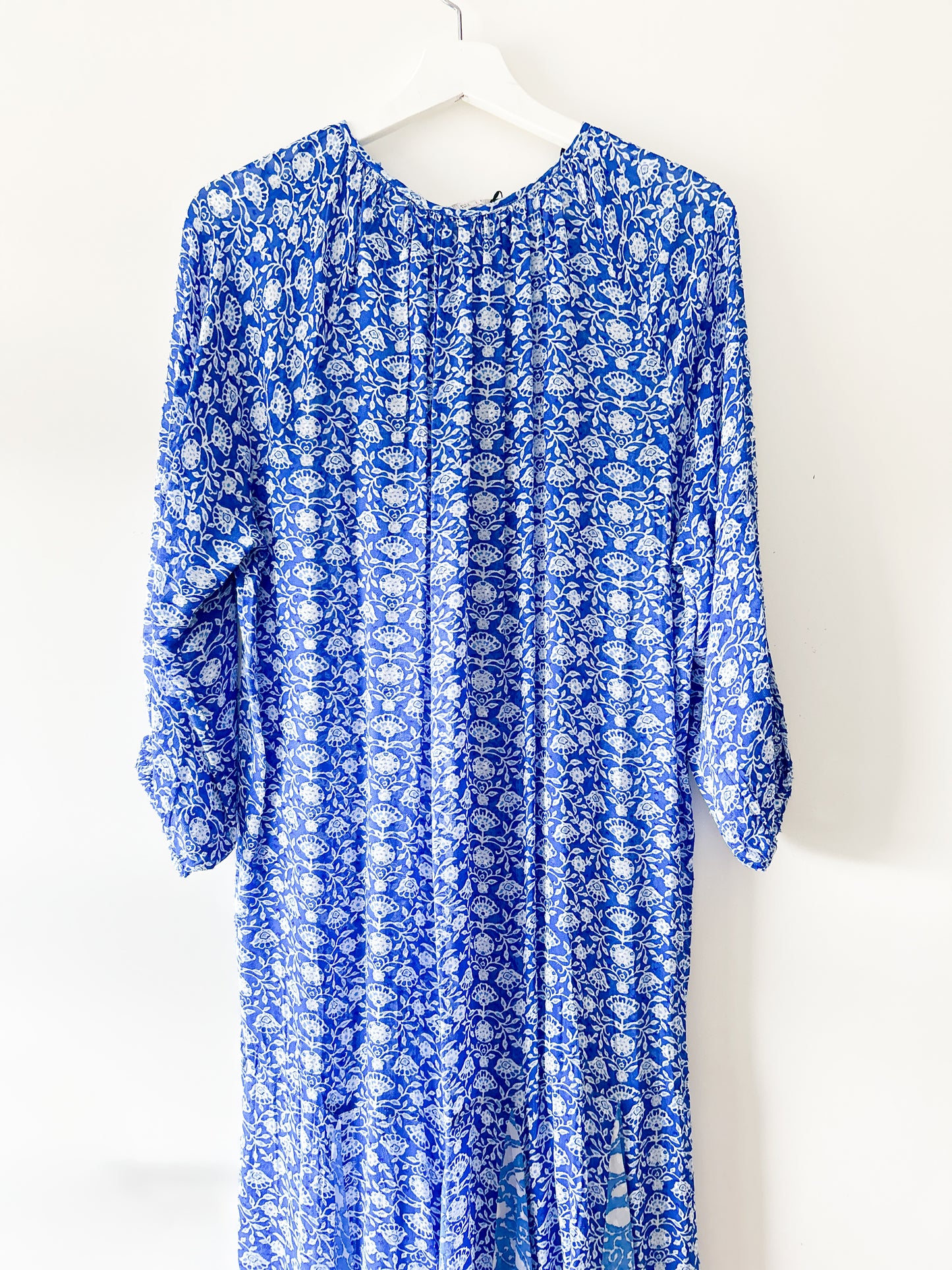 Asymmetrical long dress Zara