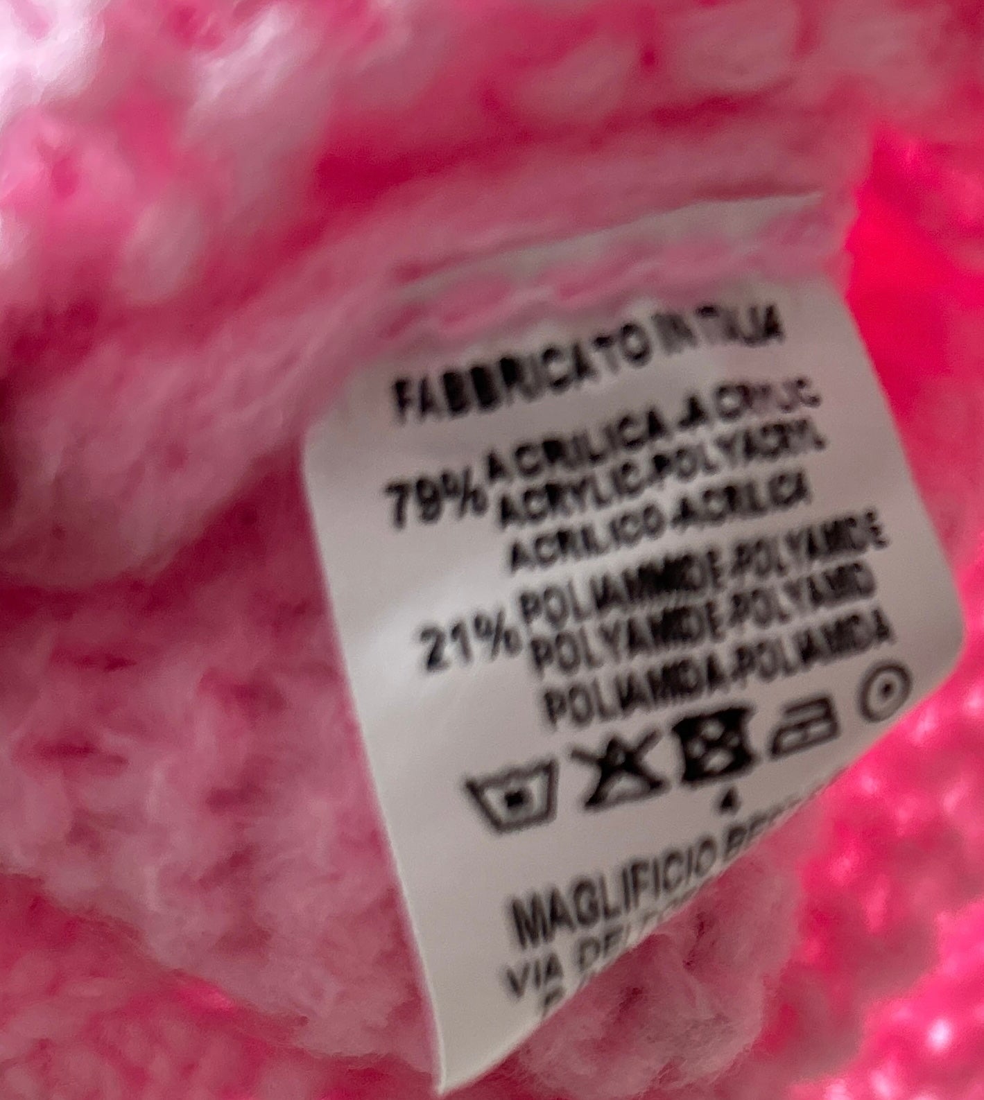 Knitted vest - Inoa Pink