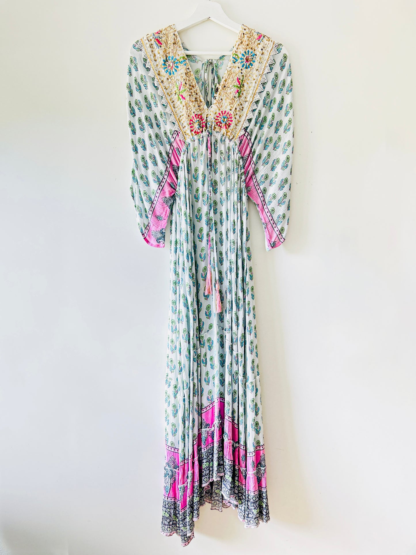 Jurk - Bohemian beach pink