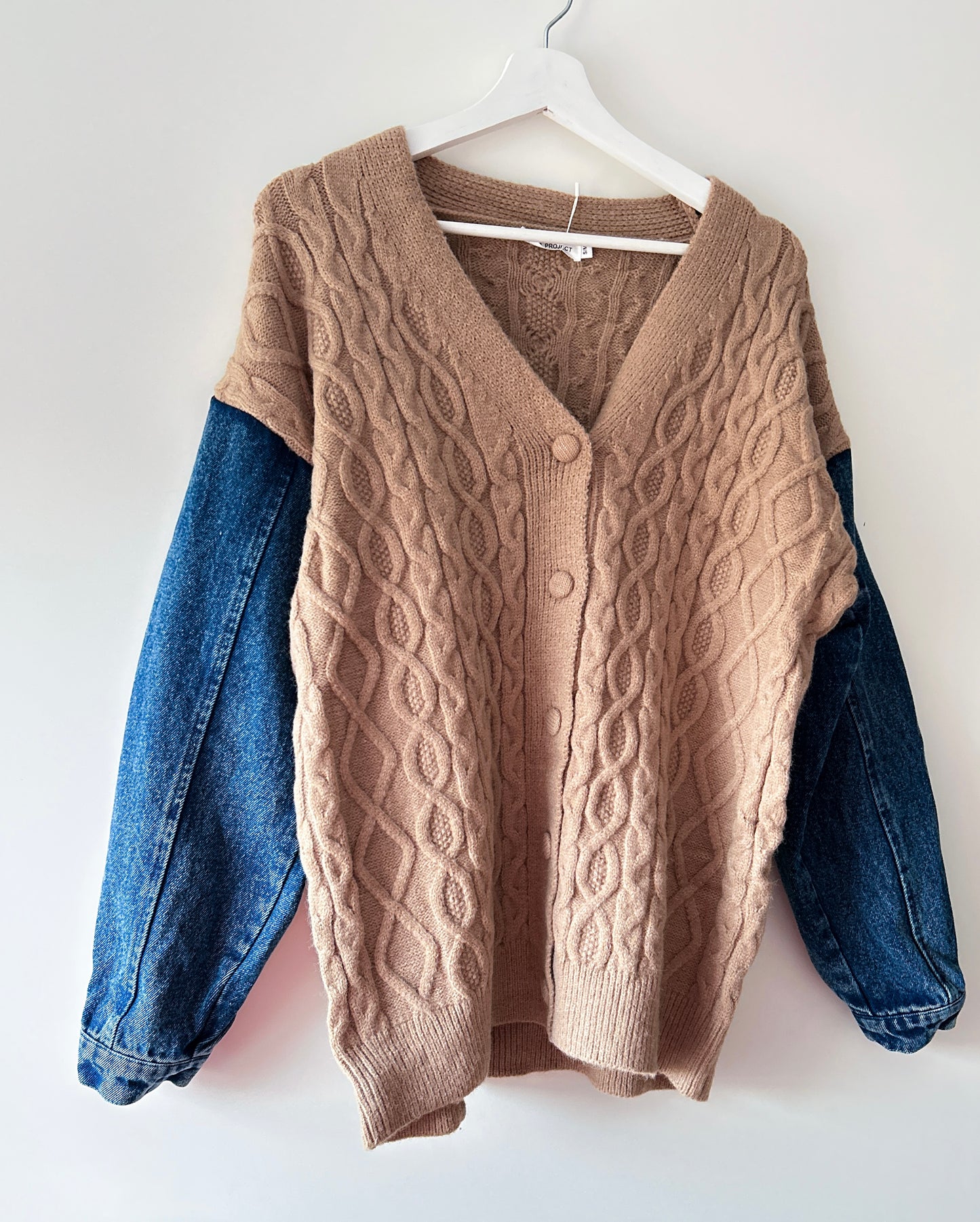 Knitted vest - Jackie beige