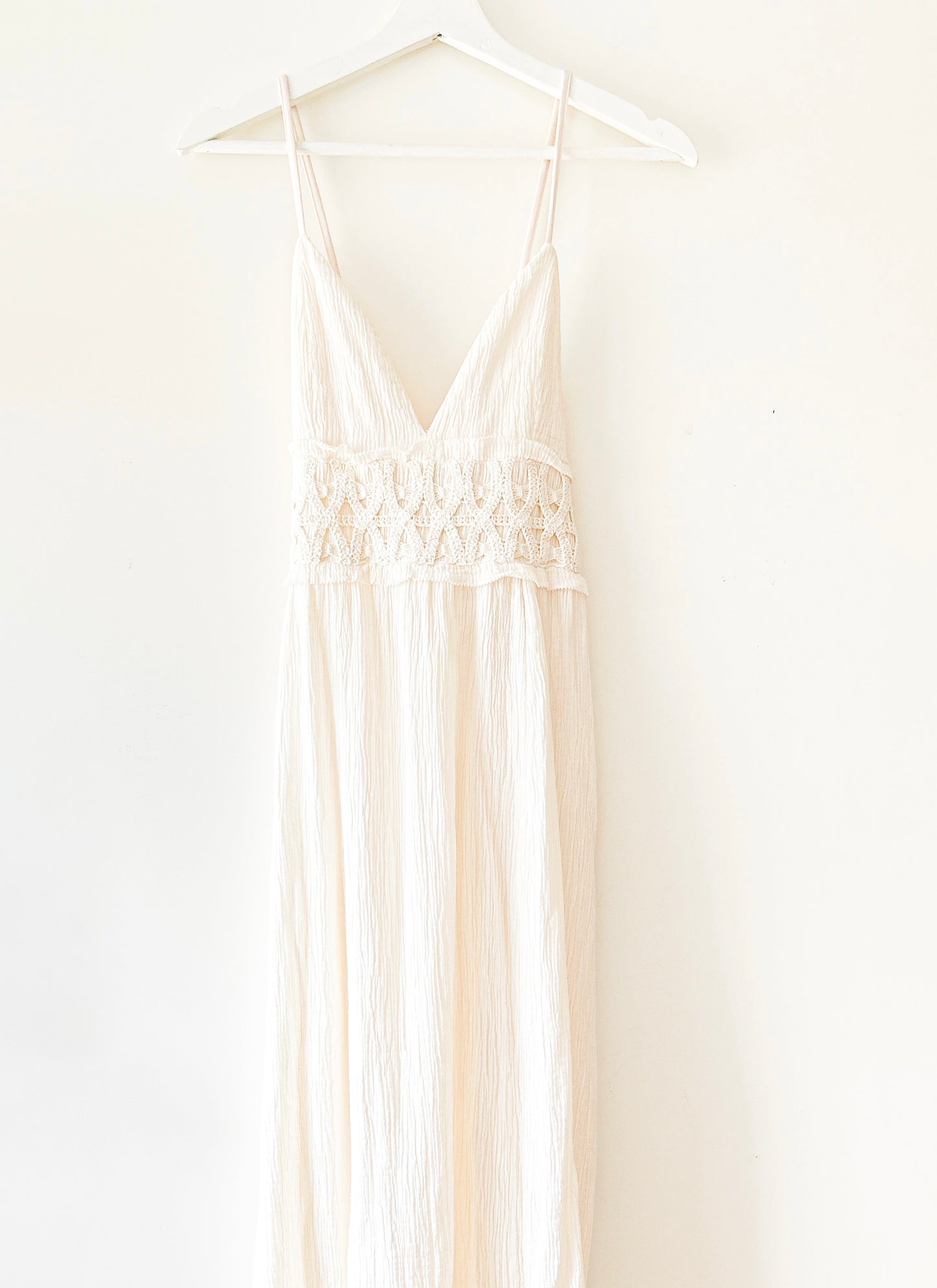 Asymmetrical long dress Zara