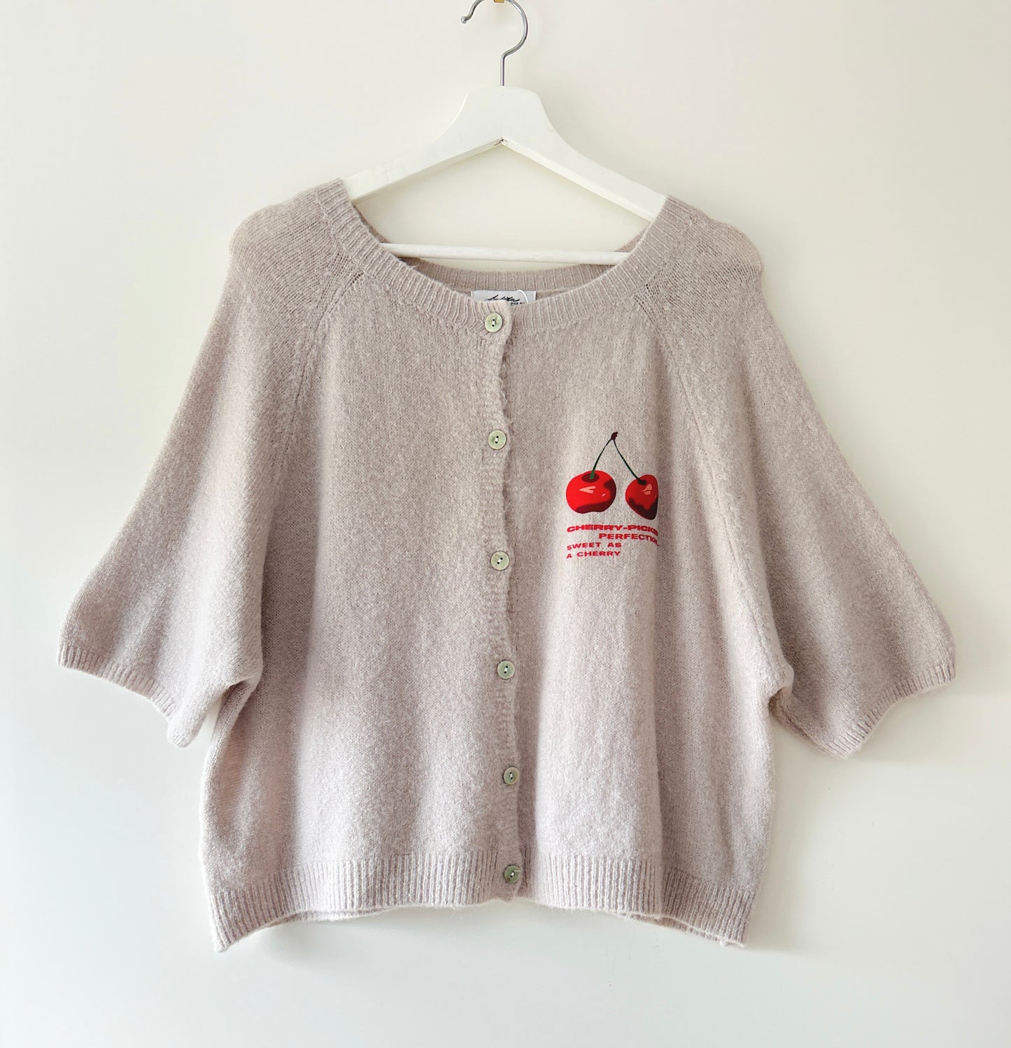 Vest - Cherry beige