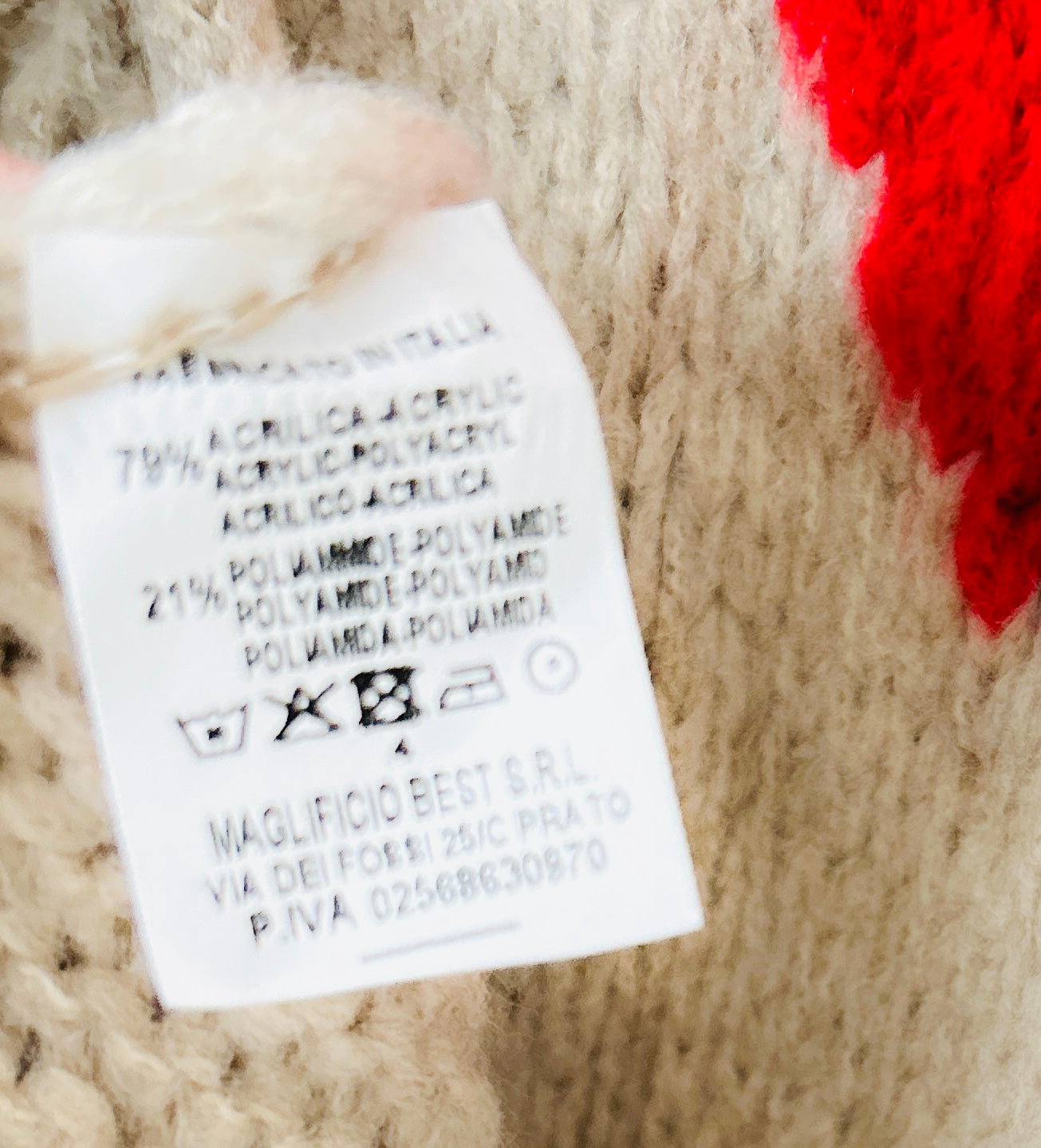 Knitted vest - Inoa Taupe