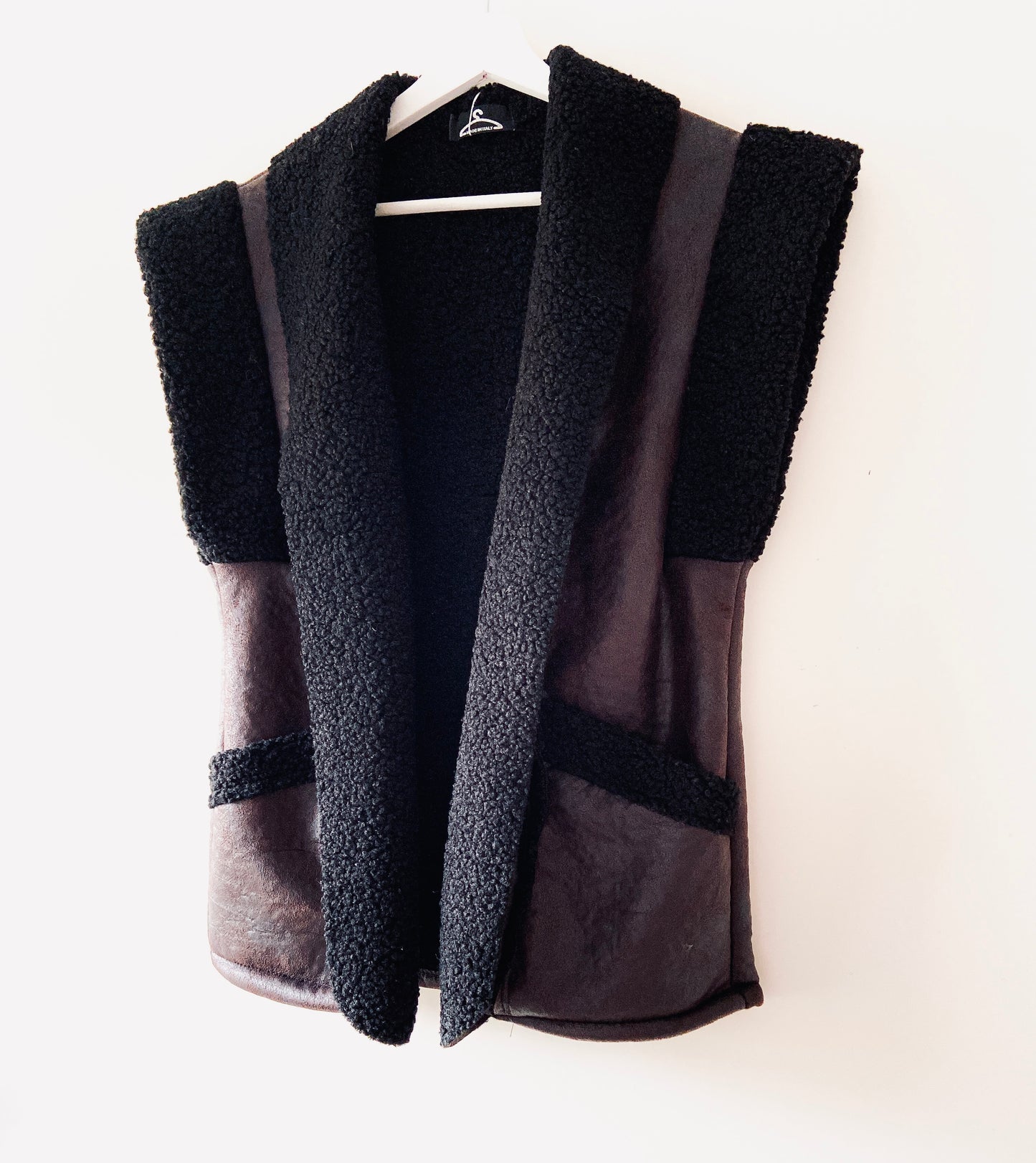Gilet - Yara Teddy zwart