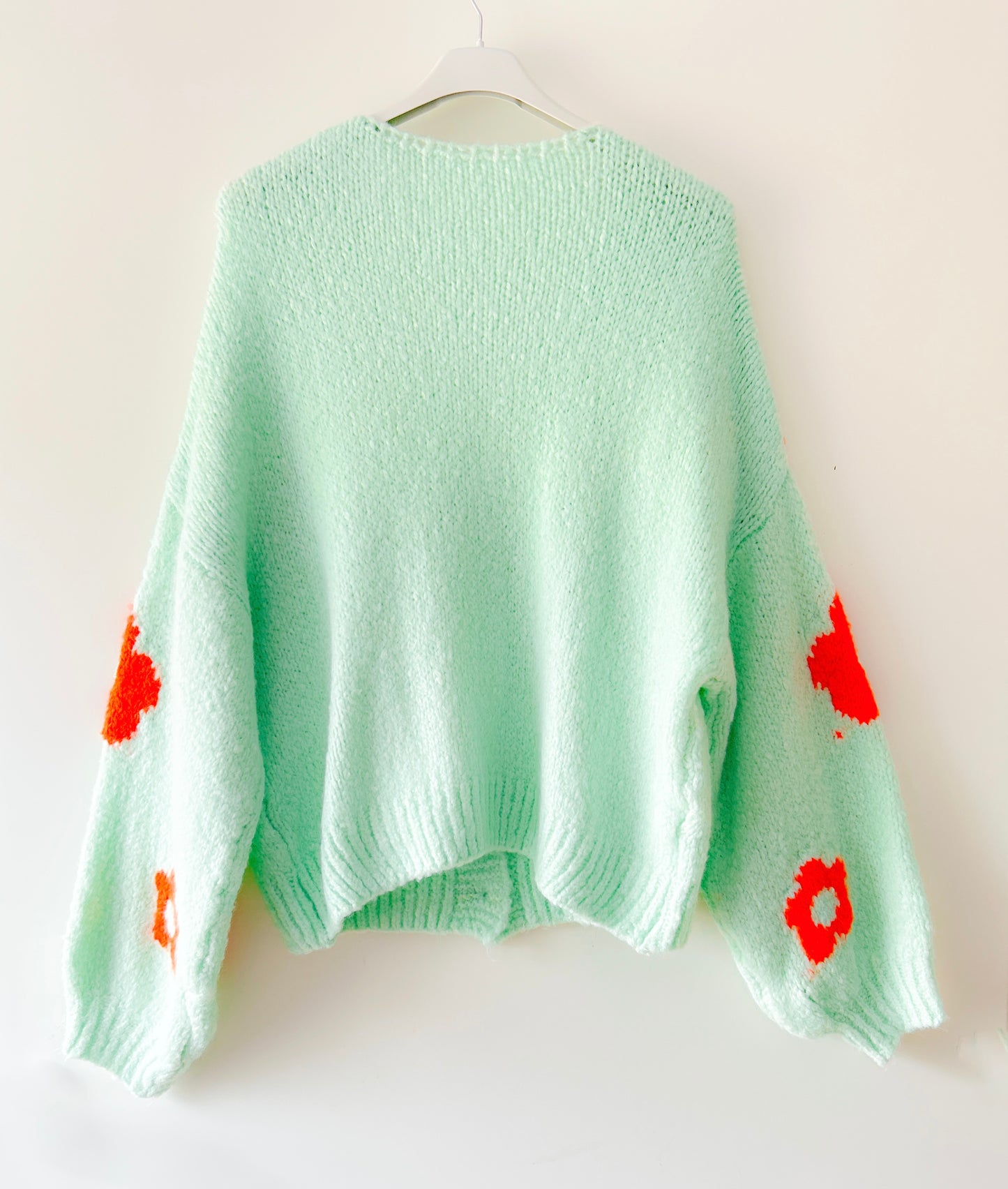 Vest - Flower mintgroen