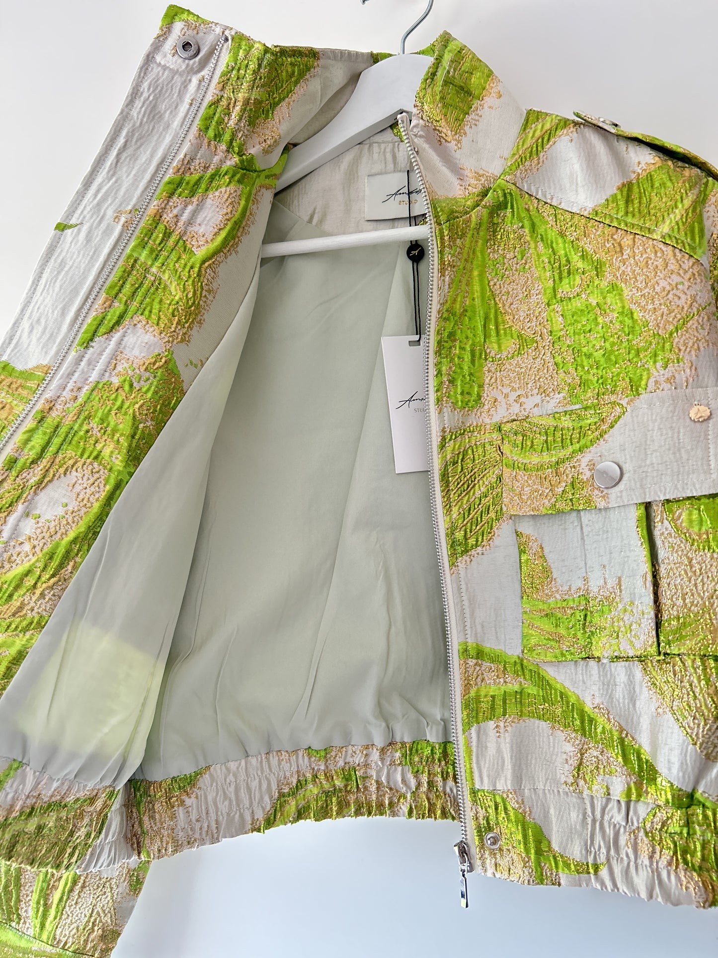 Bomberjack - Neon-groen Libelle