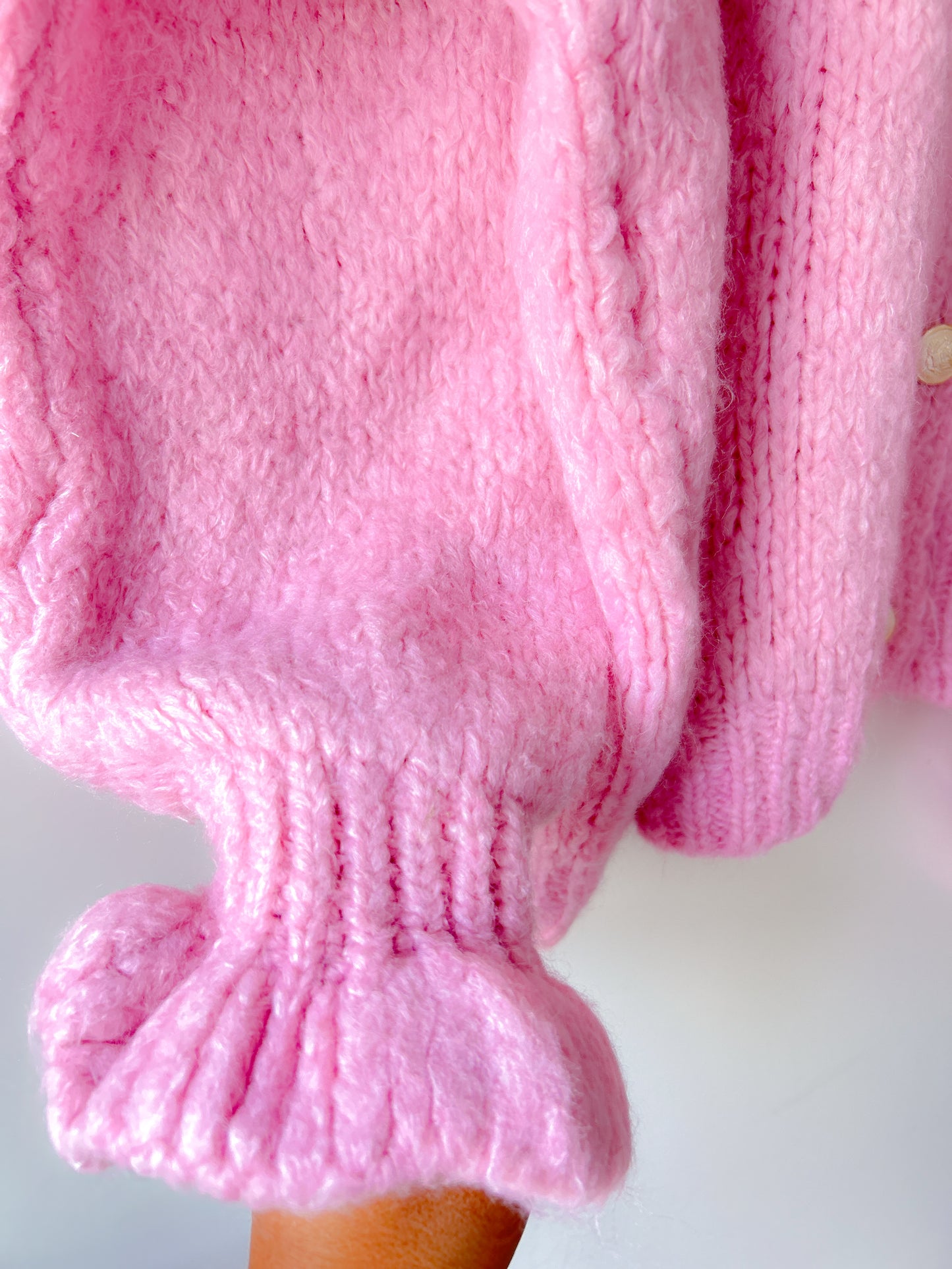 Knitted Vest - Juliette Pink
