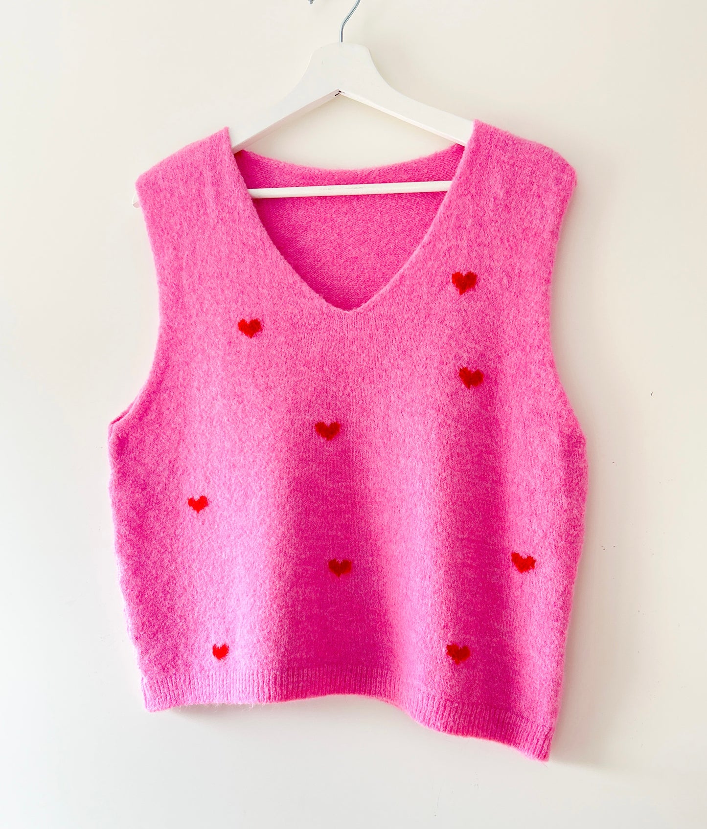 Gilet - Sweet heart roze