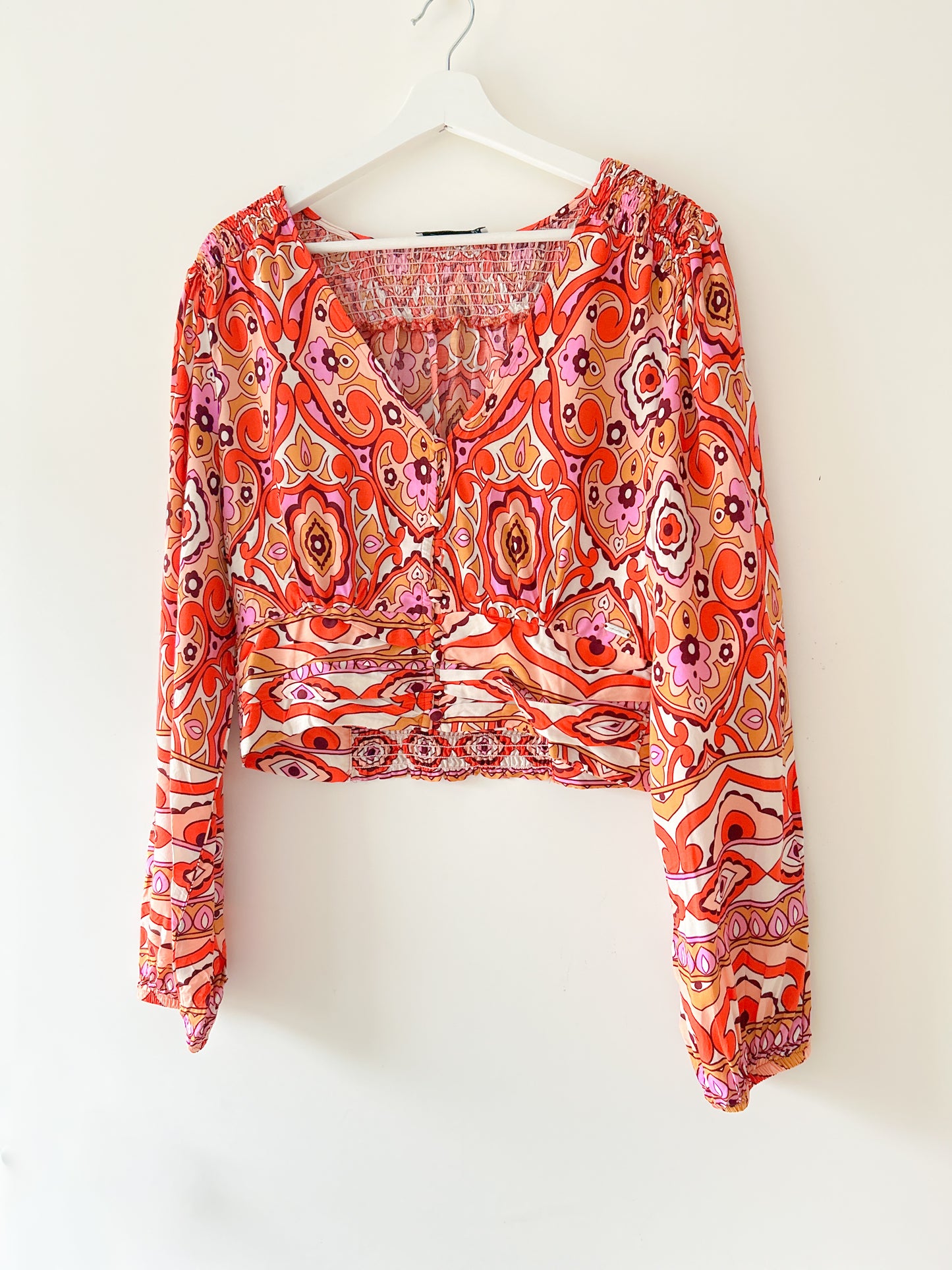 Crop top - Bella oranje
