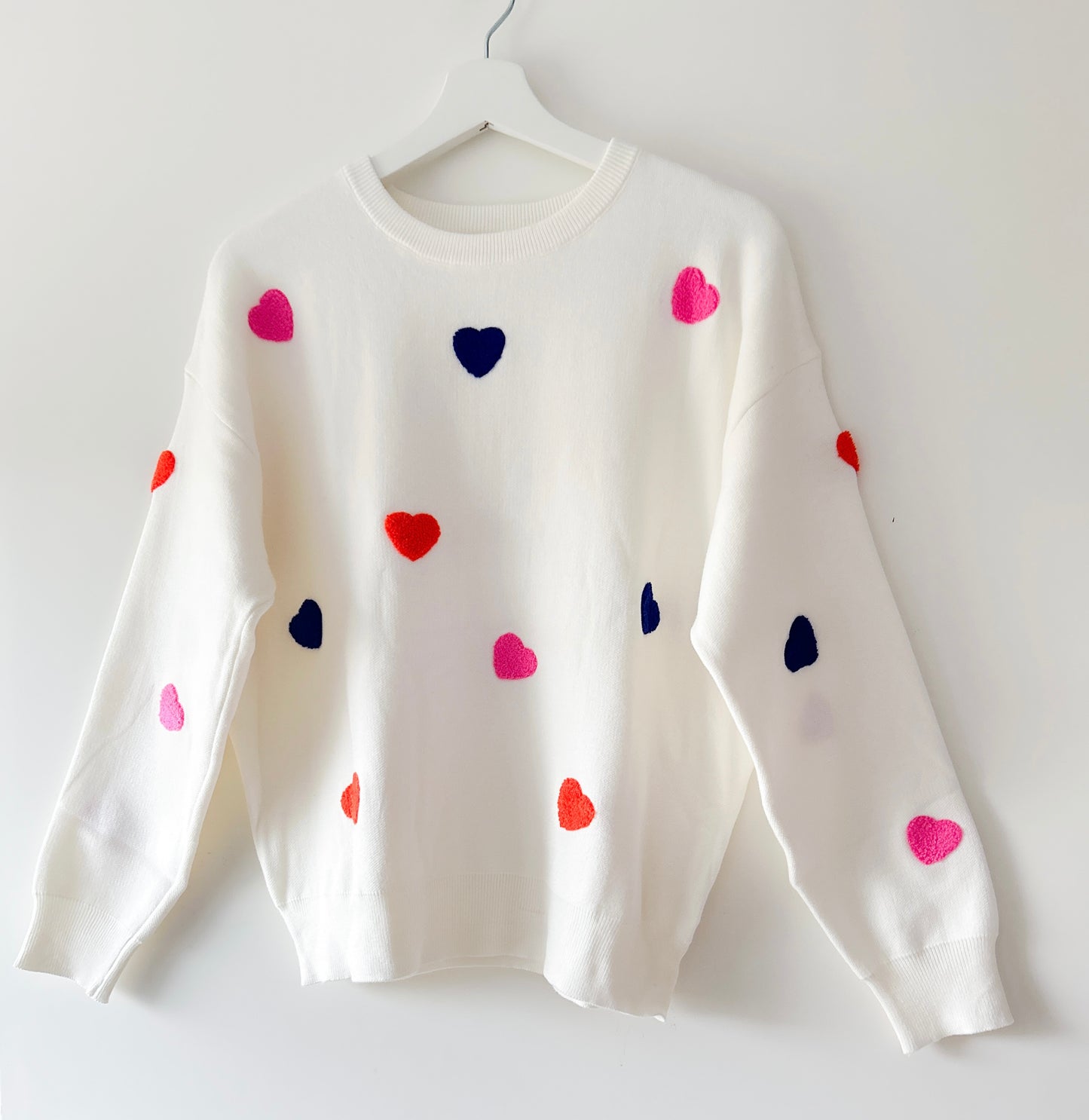 Pull tricoté - Léa blanc