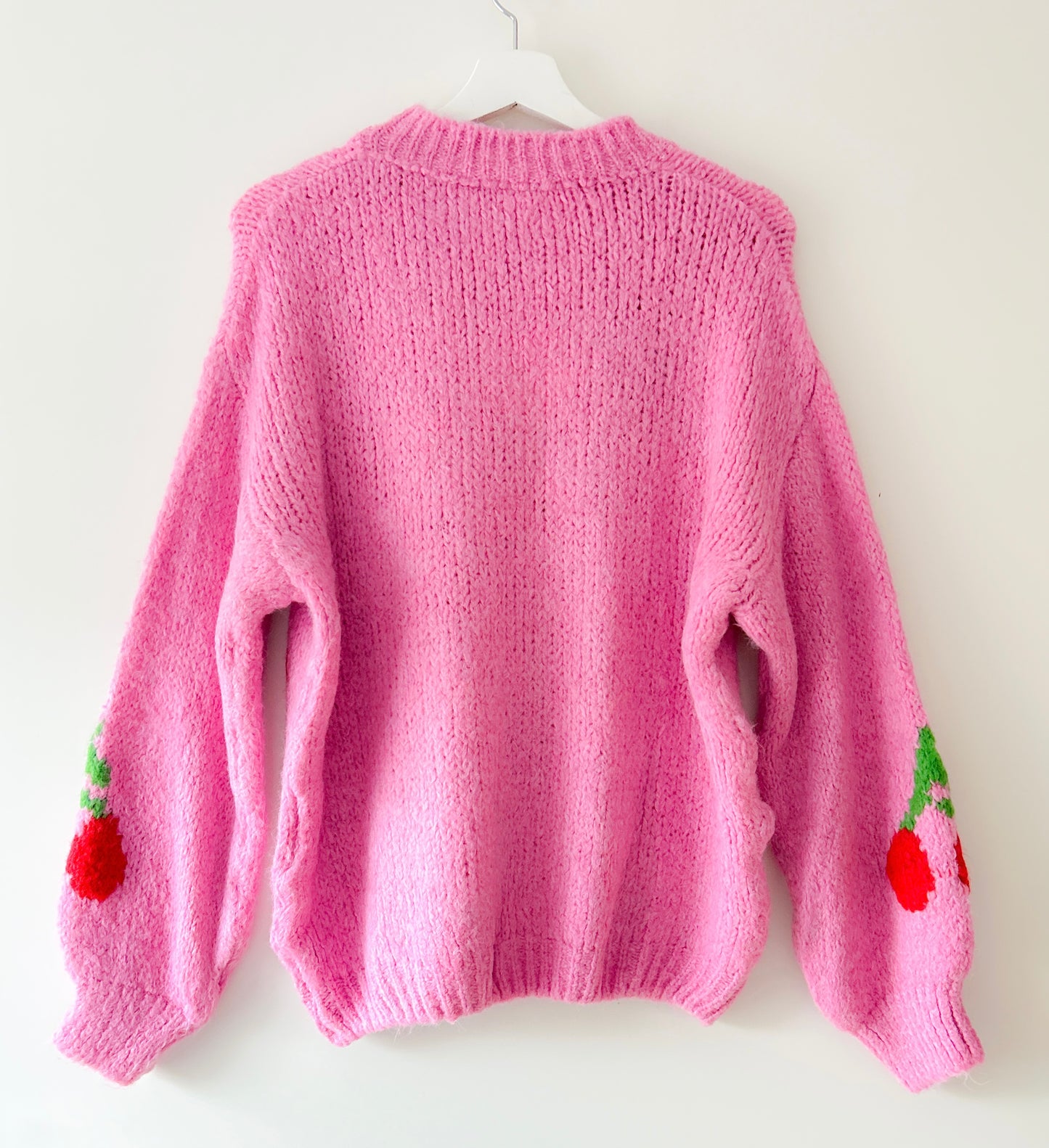 Trui - Kersen roze