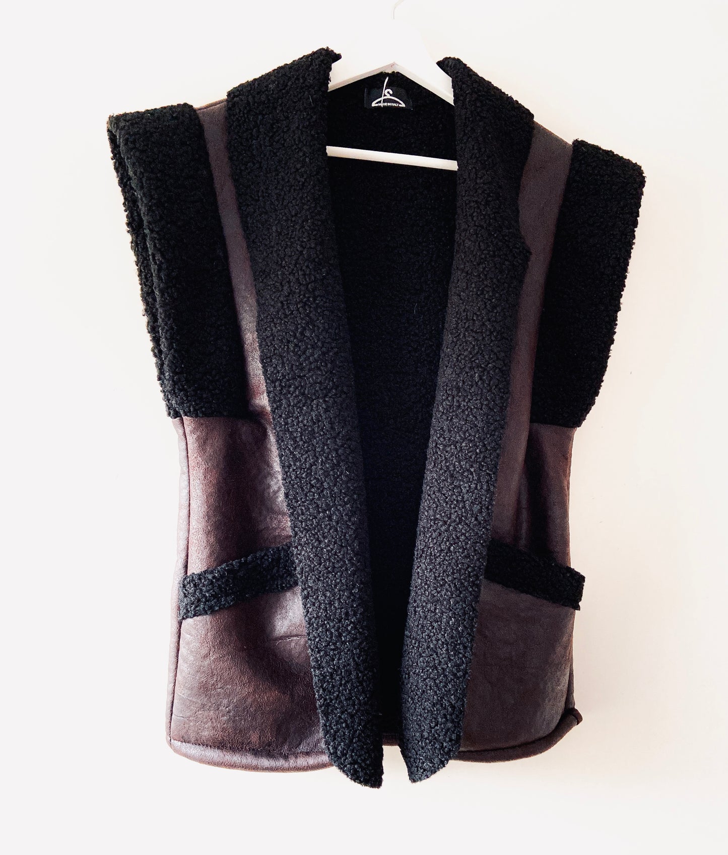 Gilet - Yara Teddy zwart