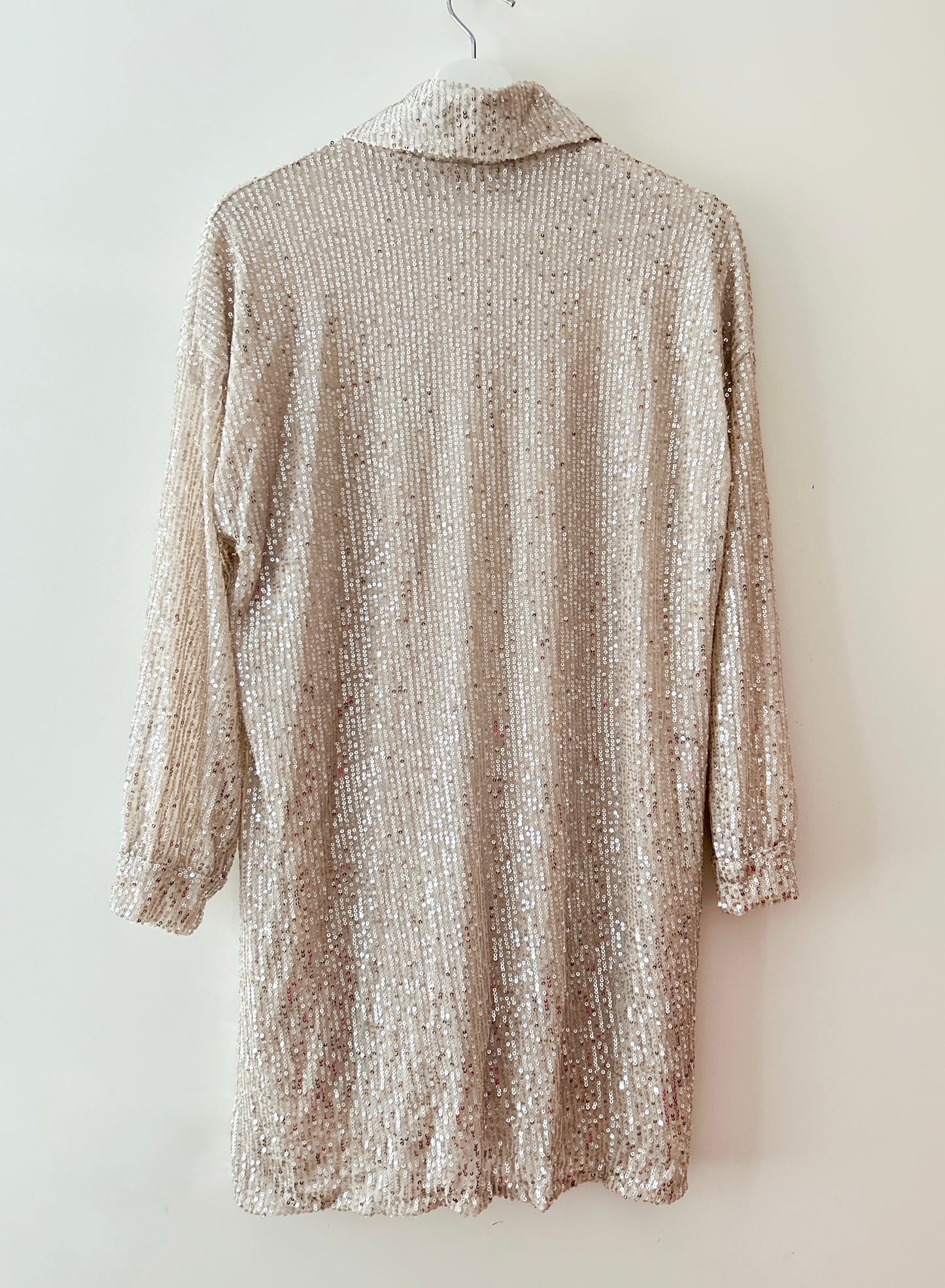 Jurk - Glossy champagne