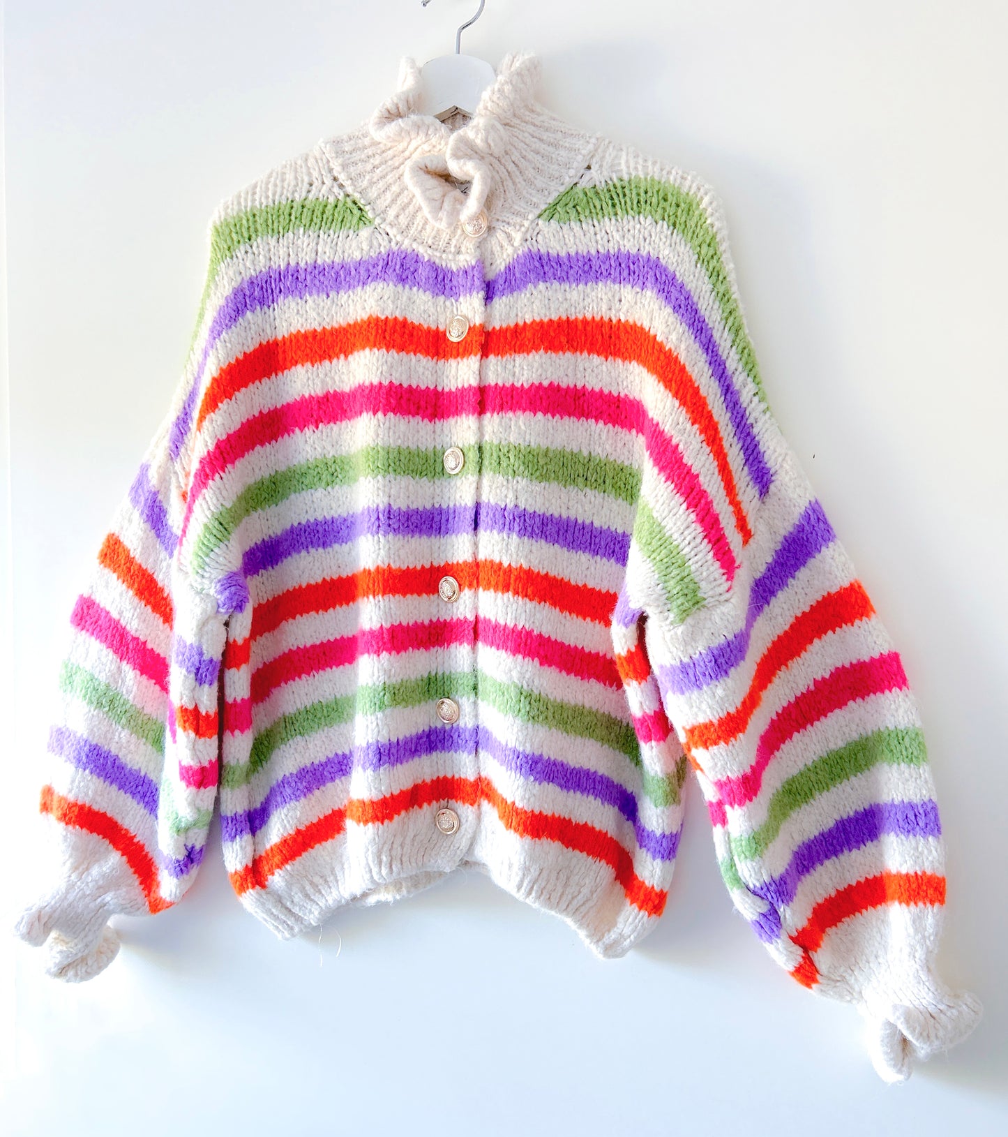Vest - Ruffle chique rainbow