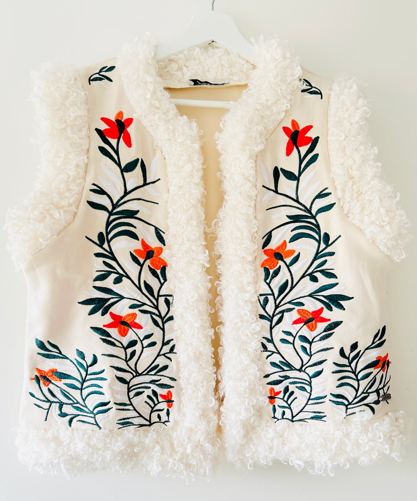 Gilet - March creme/wit
