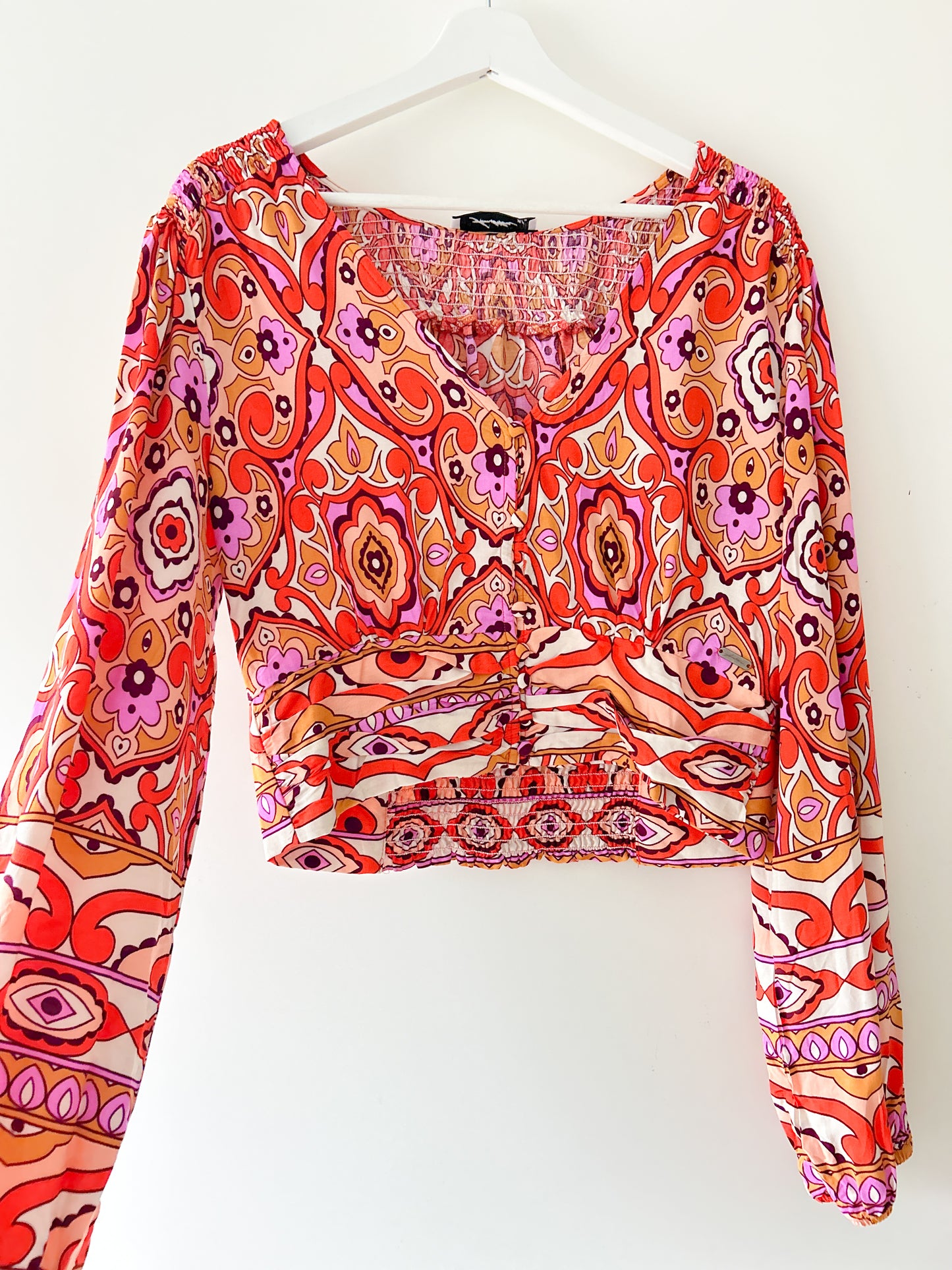 Crop top - Bella oranje