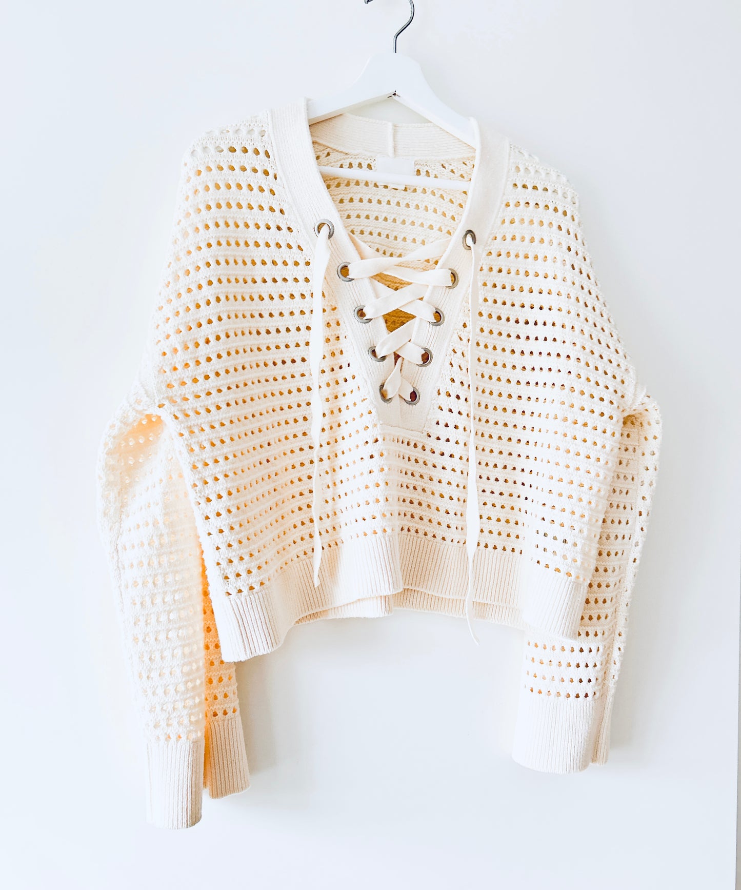 Gehaakte trui H&M