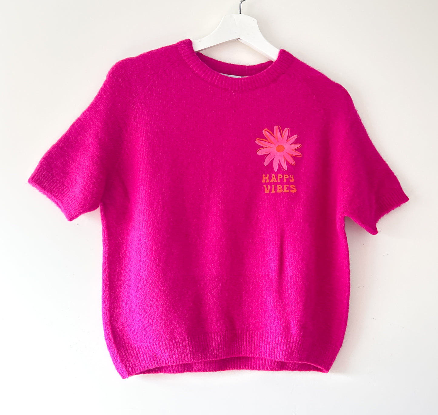 Knitted Sweater - Violet fuchsia