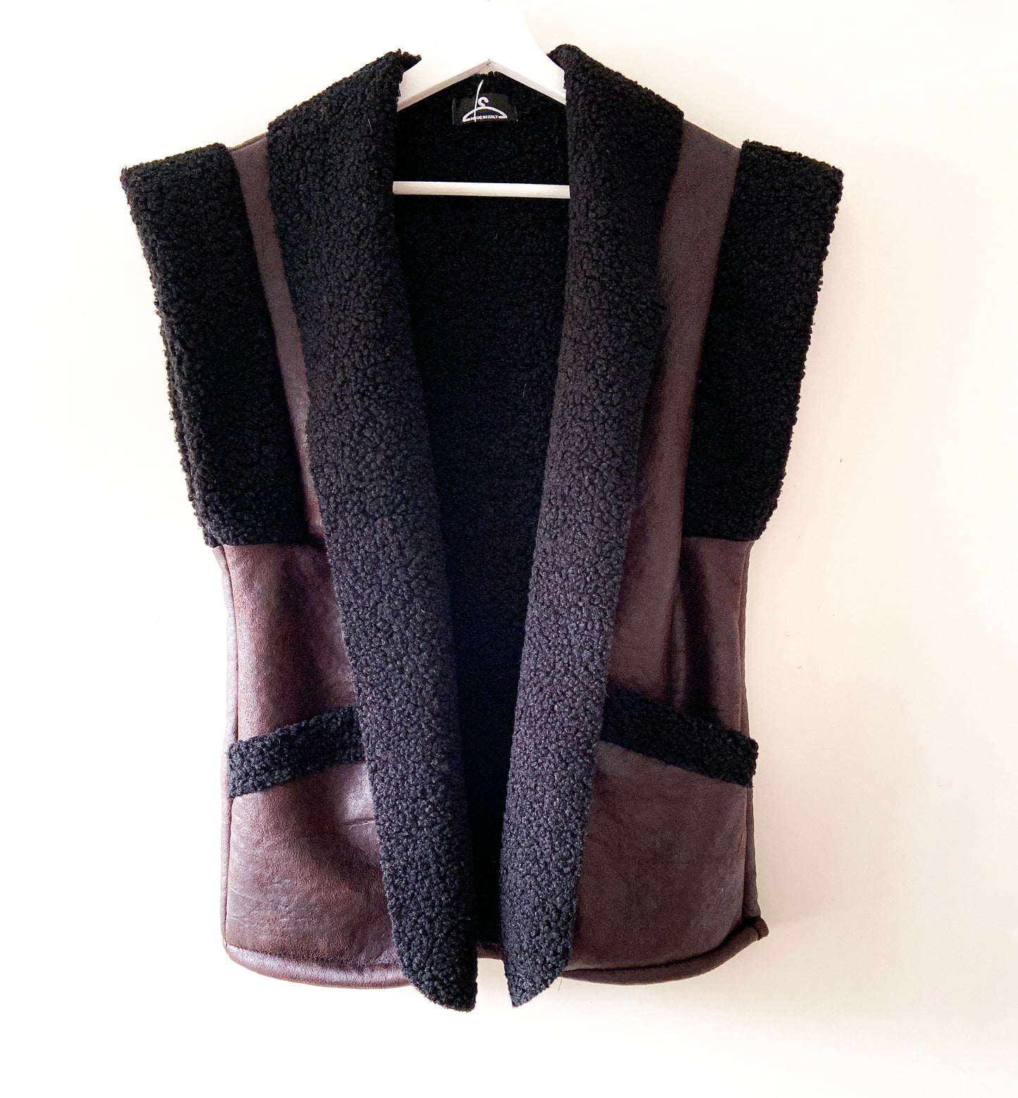 Gilet - Yara Teddy zwart