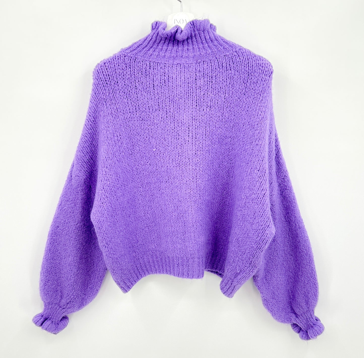 Vest - Ruffle chique paars