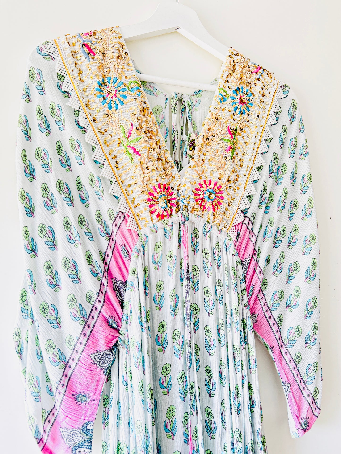 Jurk - Bohemian beach pink