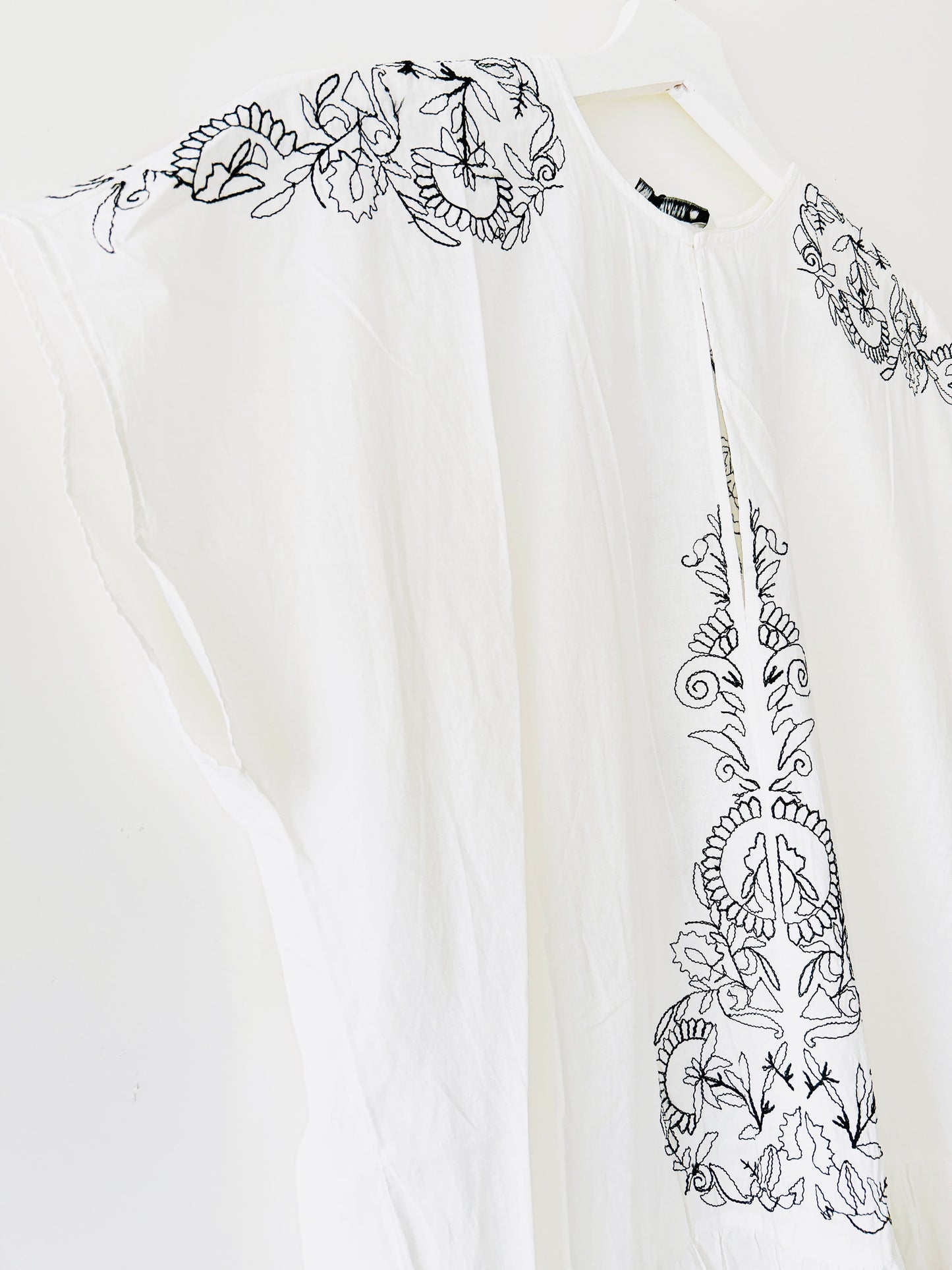 Robe longue asymétrique Zara