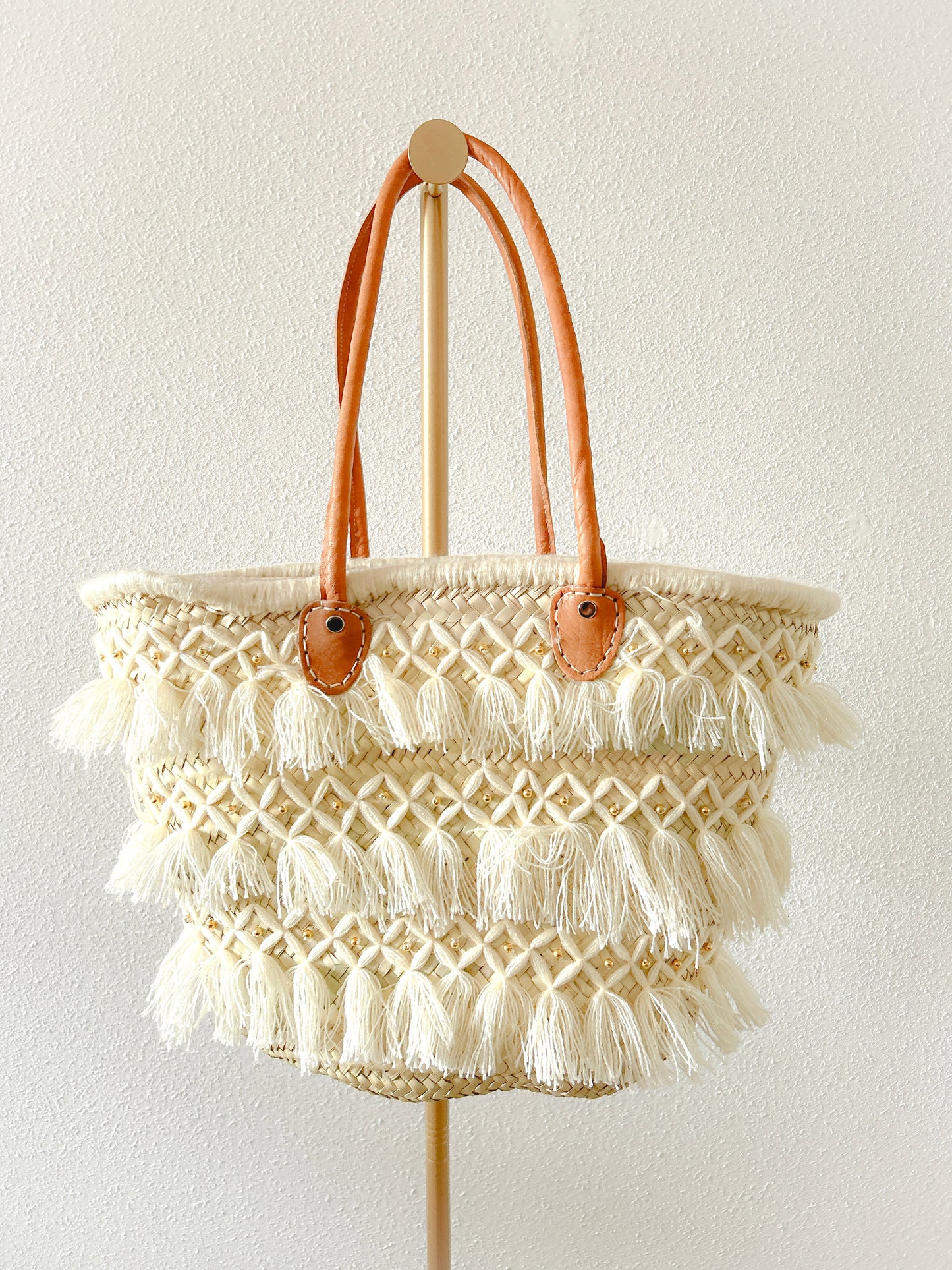 Pearl boho strandtas