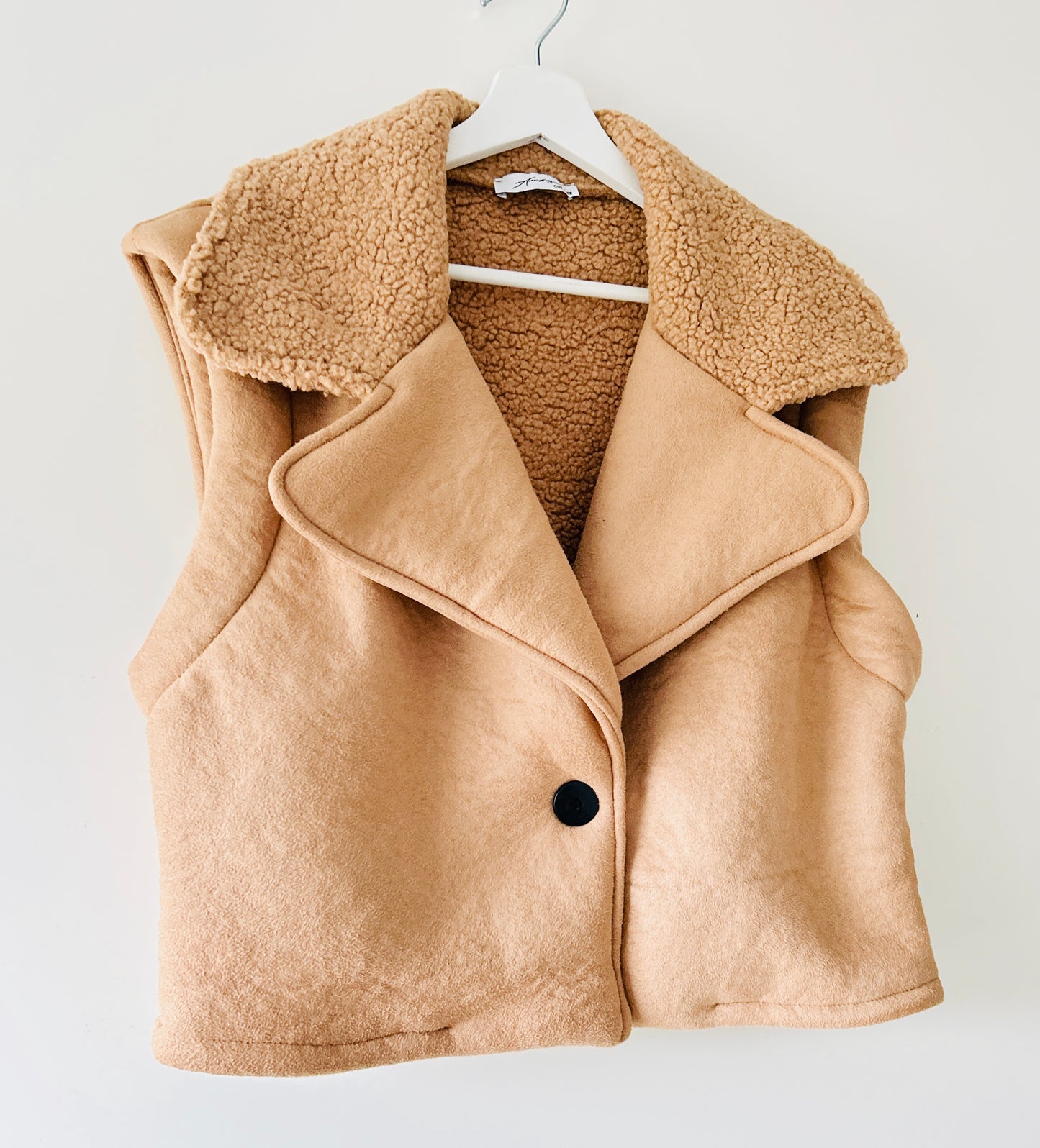 Gilet - Sarai camel
