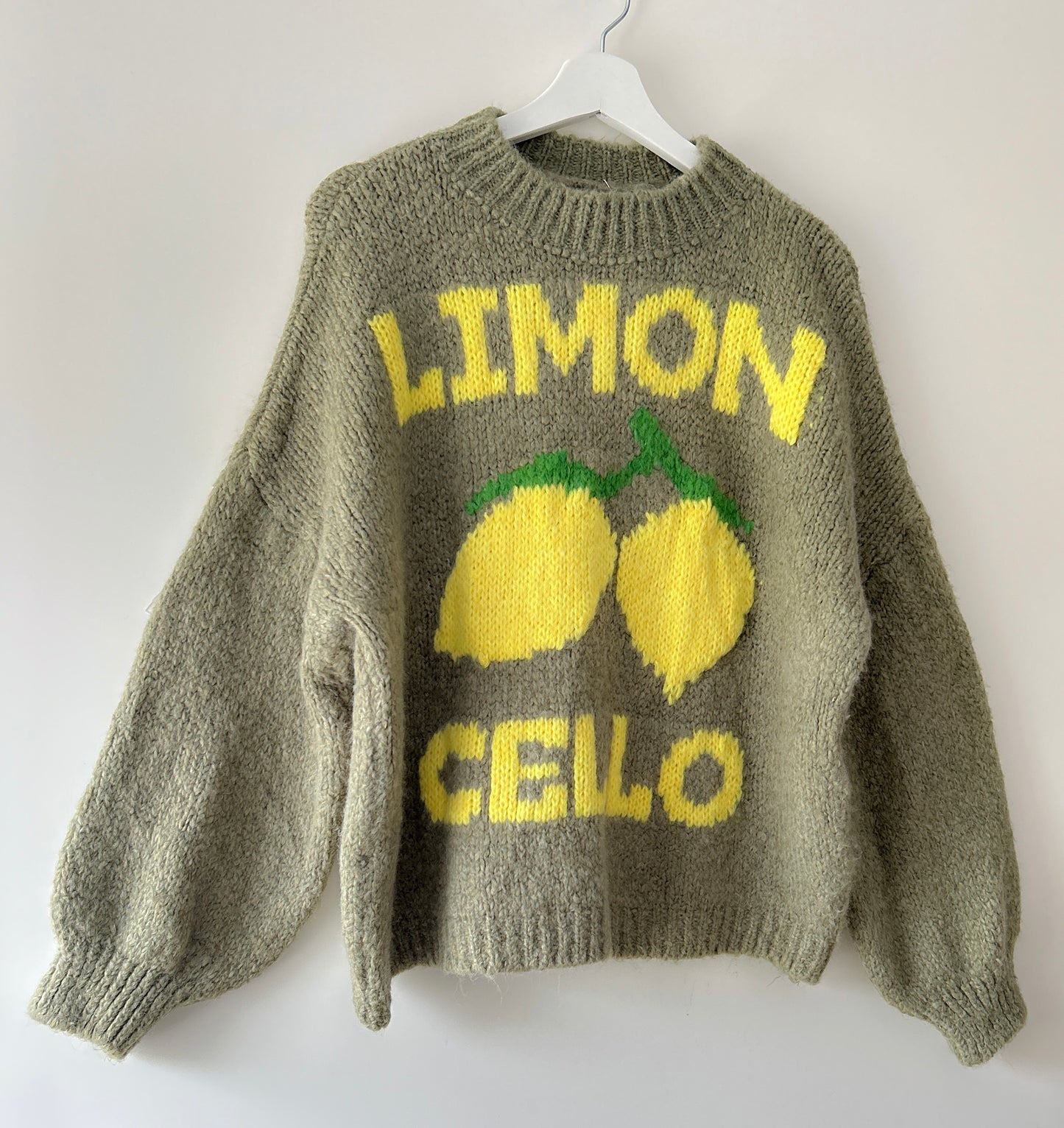 Trui - Limoncello Groen