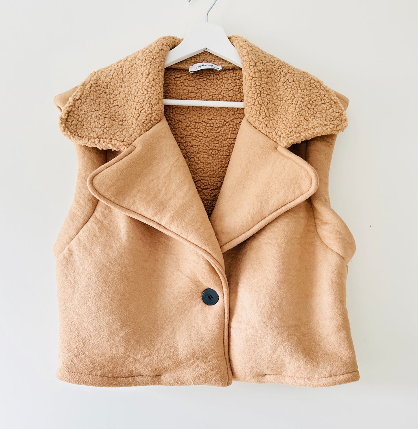 Gilet - Sarai camel