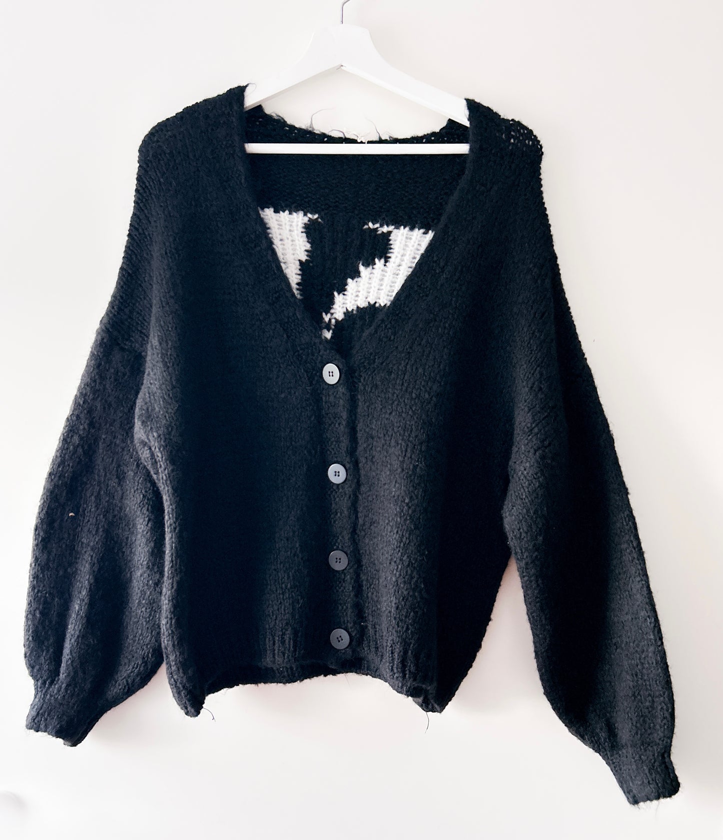 Vest - Love zwart