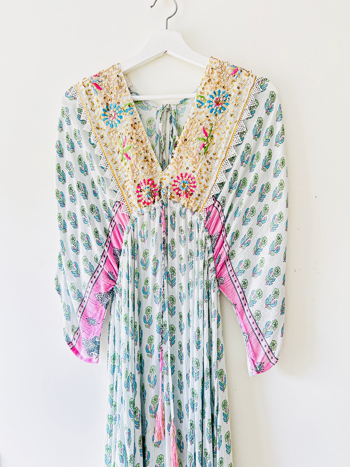Jurk - Bohemian beach pink
