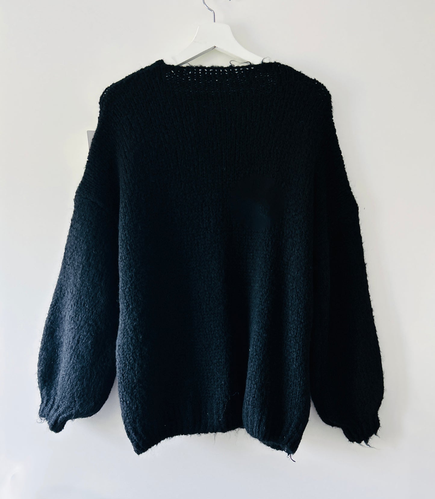 Knitted Vest - Elsa black