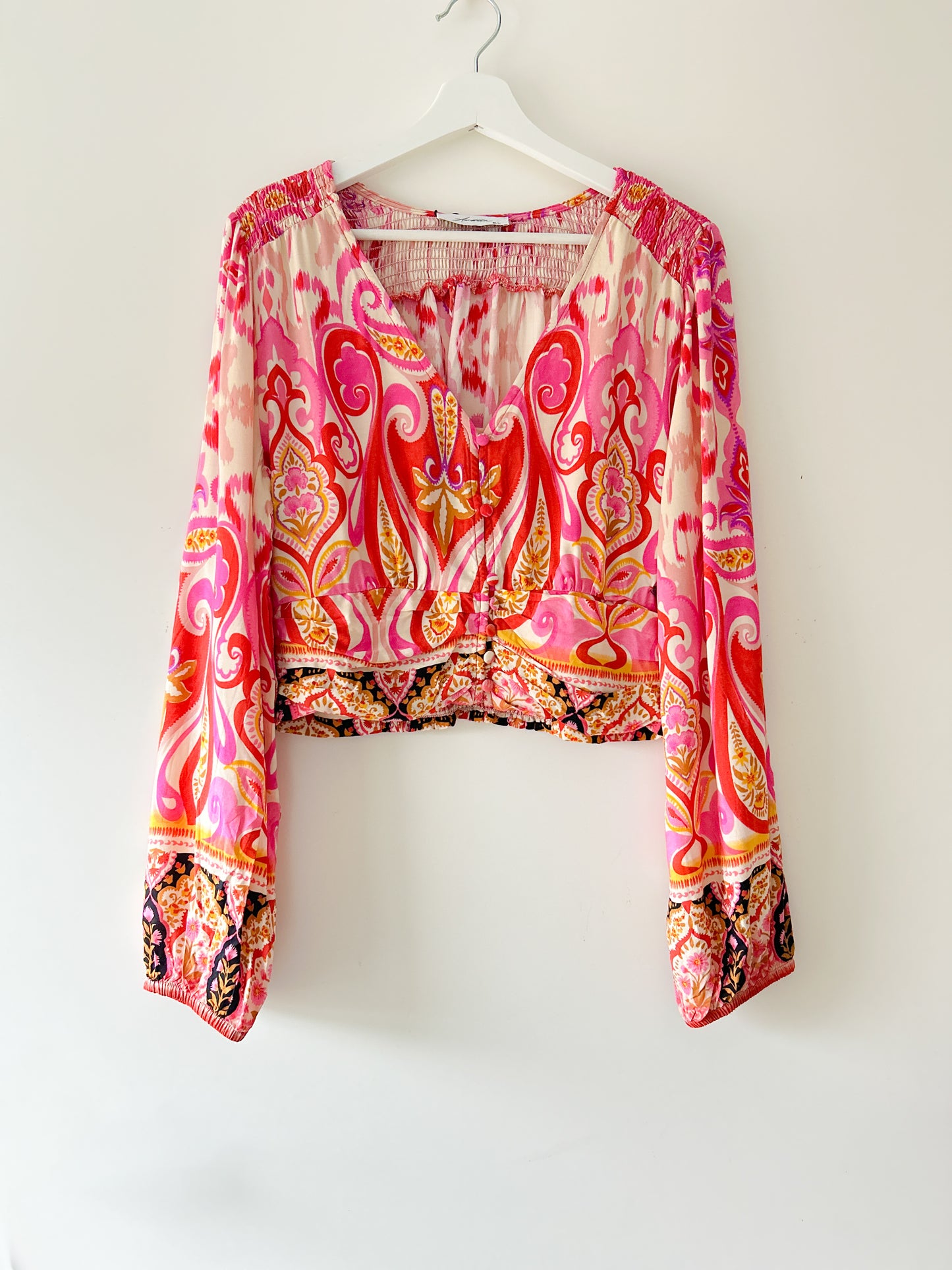 Crop top - Bella roze